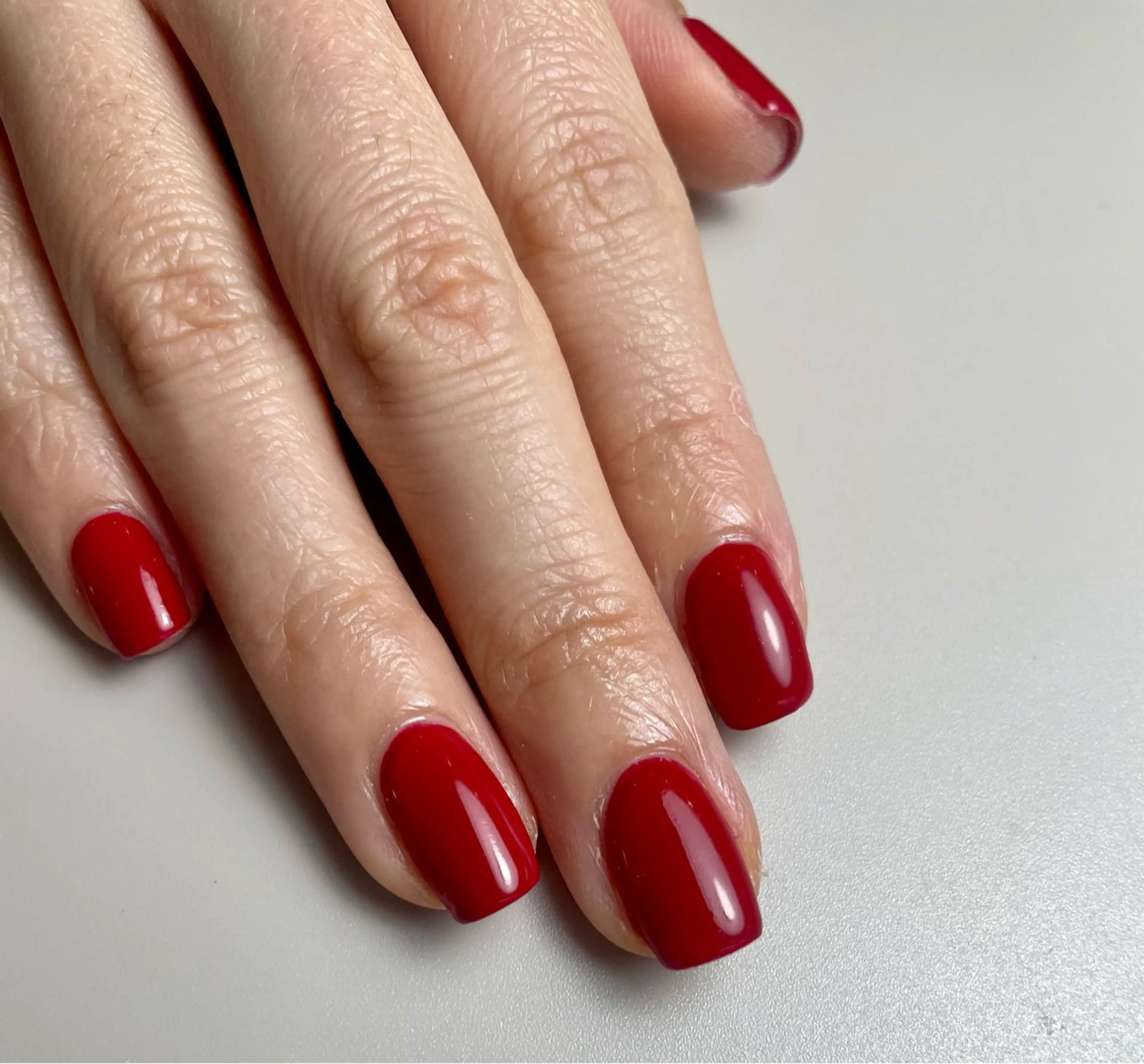 ネイル ワンカラーネイル eyelash&nail YUZUME所属・Narumi/ YUZUME銀座のネイルデザイン