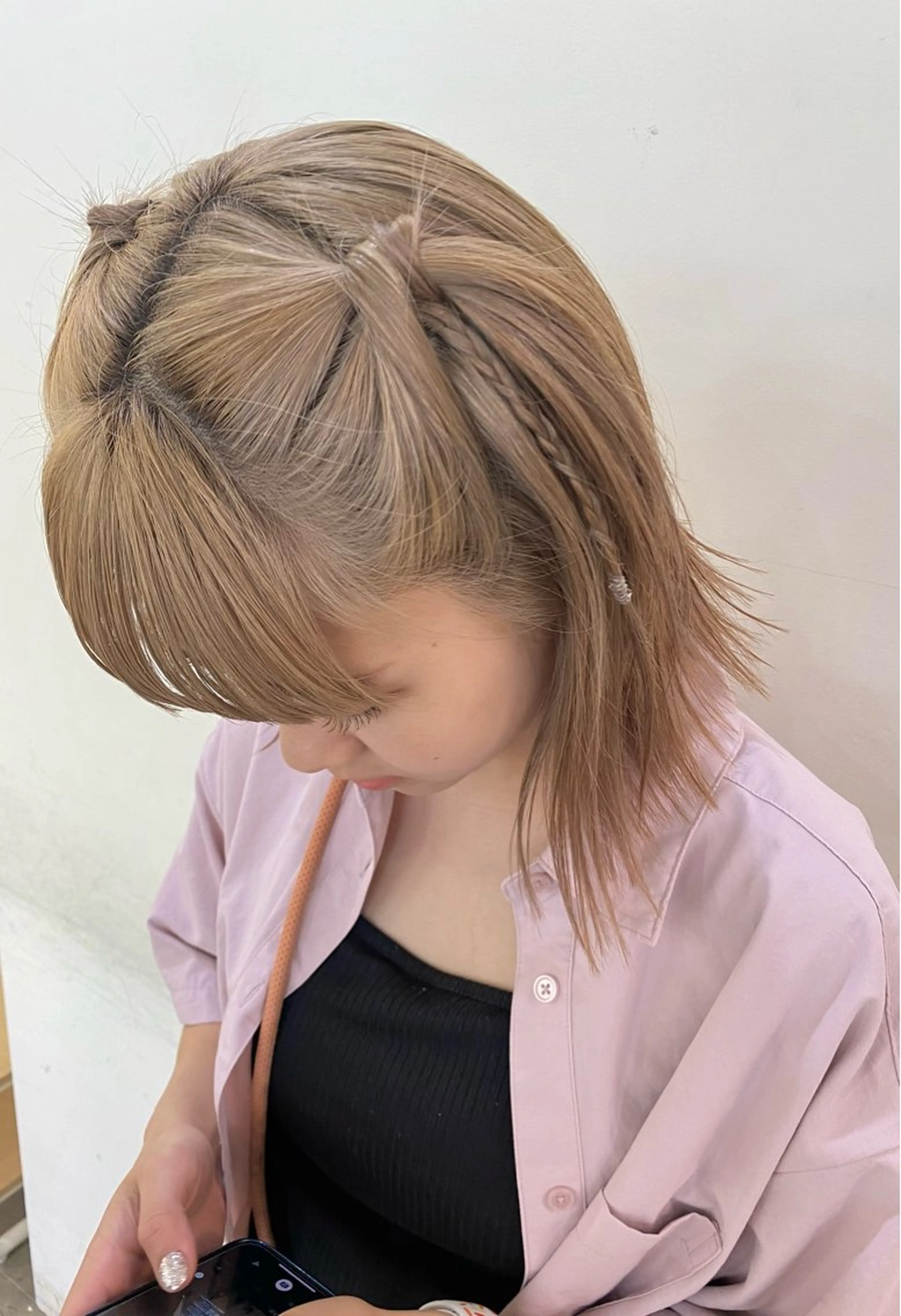 ミディアム カラー 無料ボブカットモデル 様募集中/あいらのヘアスタイル