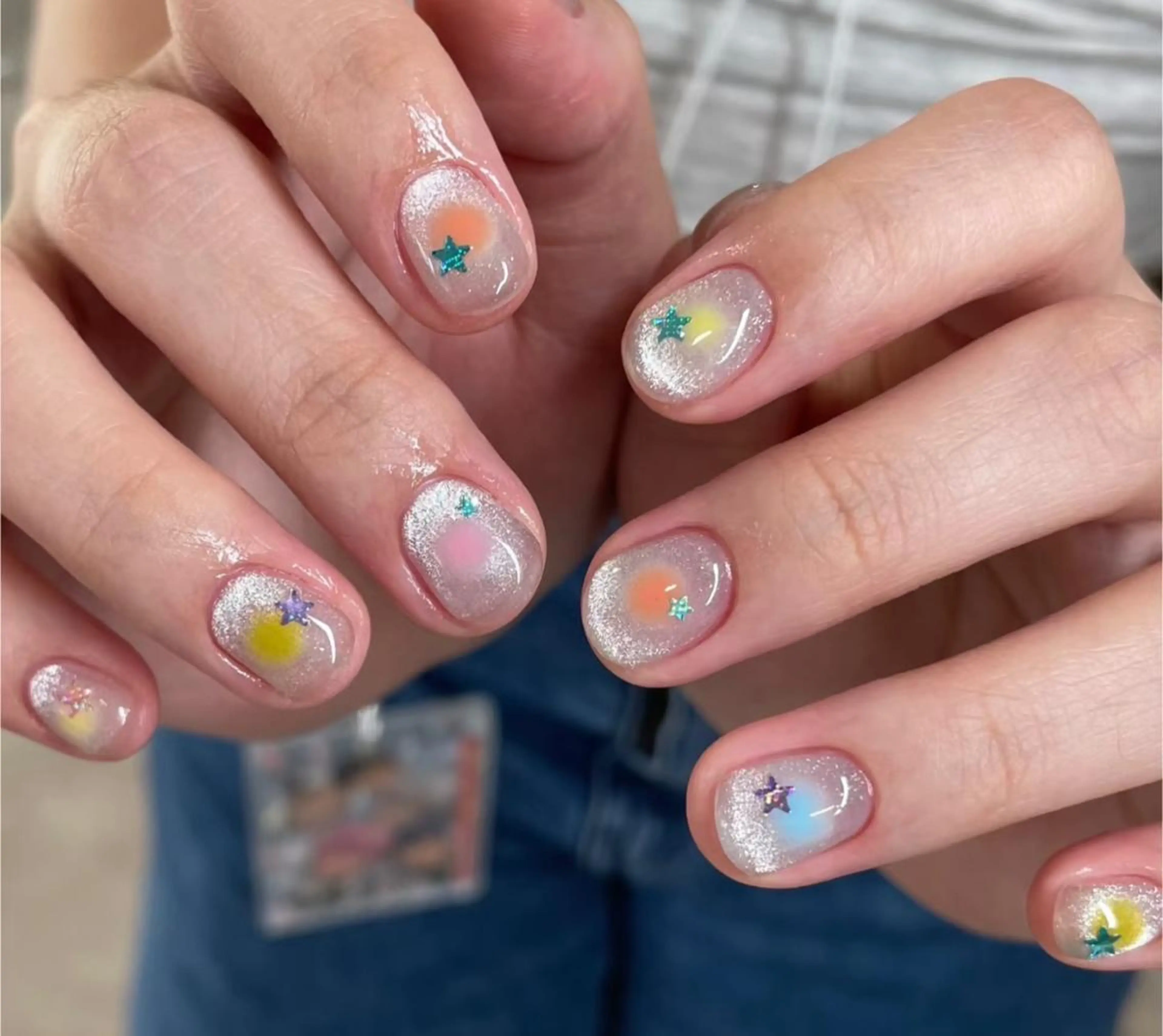ネイル ハンドネイル 🍑 momo_nailのネイルデザイン