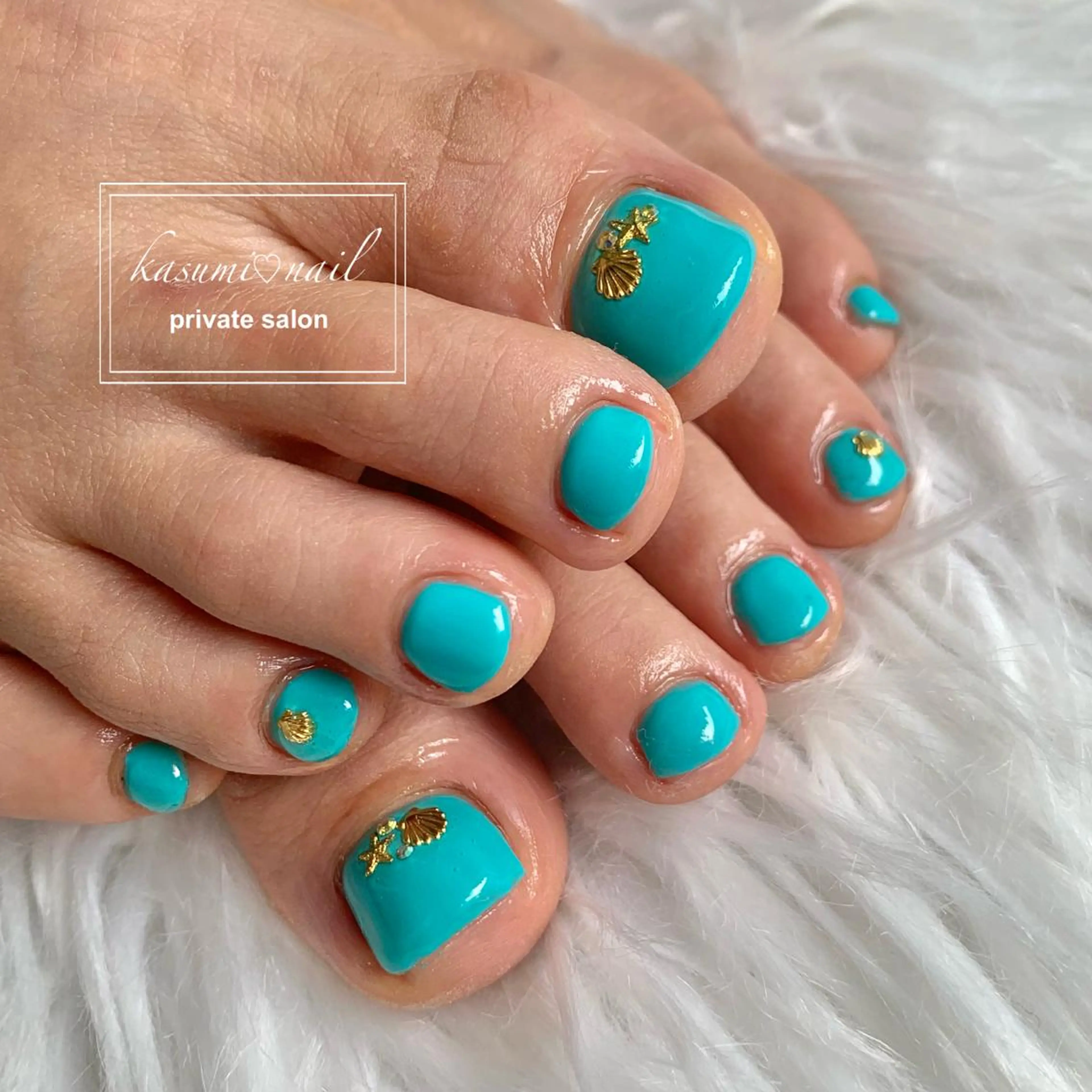 ネイル アートネイル フットネイル フレンチネイル ロングネイル マグネットネイル KASUMI♡ Nailのネイルデザイン