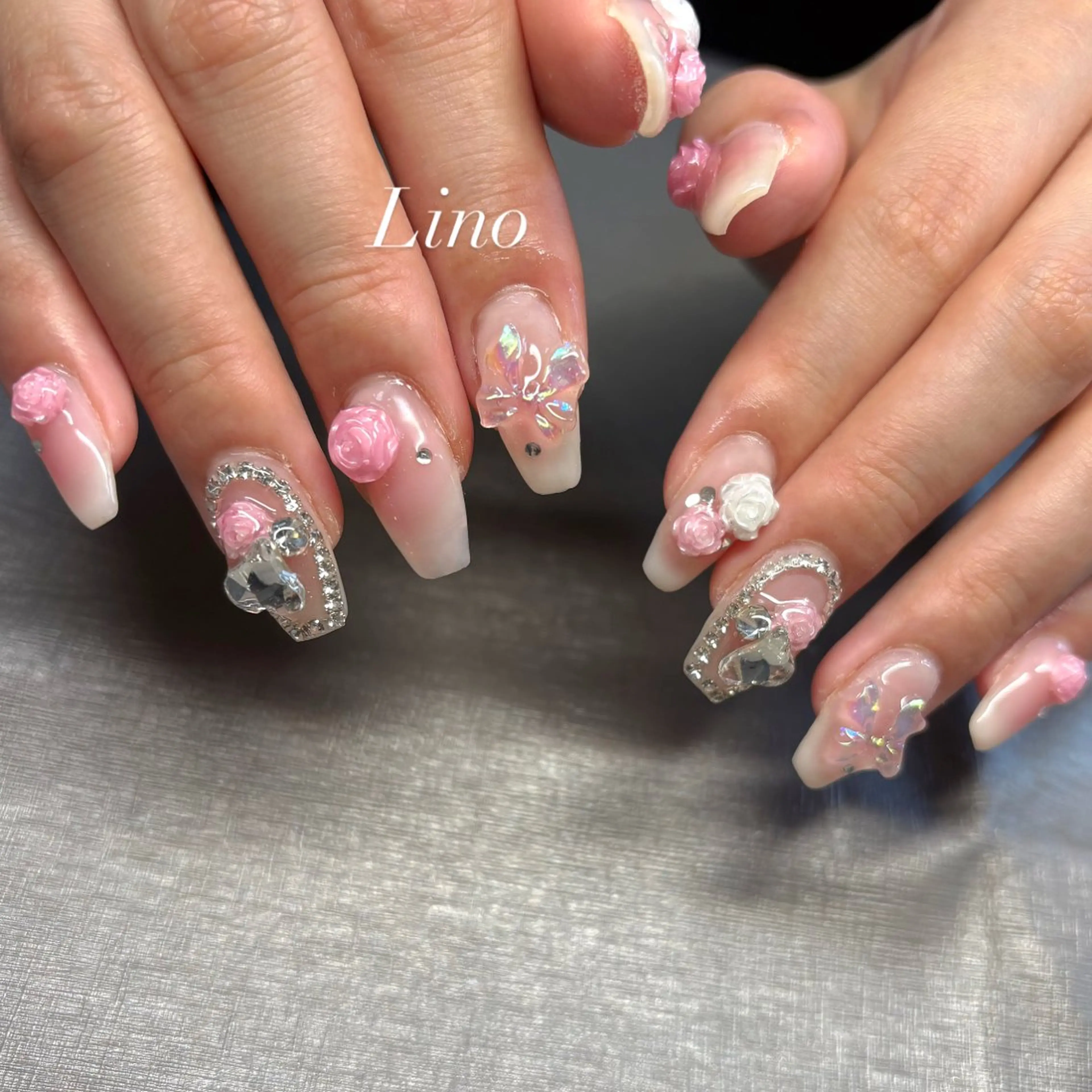 ネイル ハンドネイル ネイルサロンLino所属・Shibata Mamiのネイルデザイン