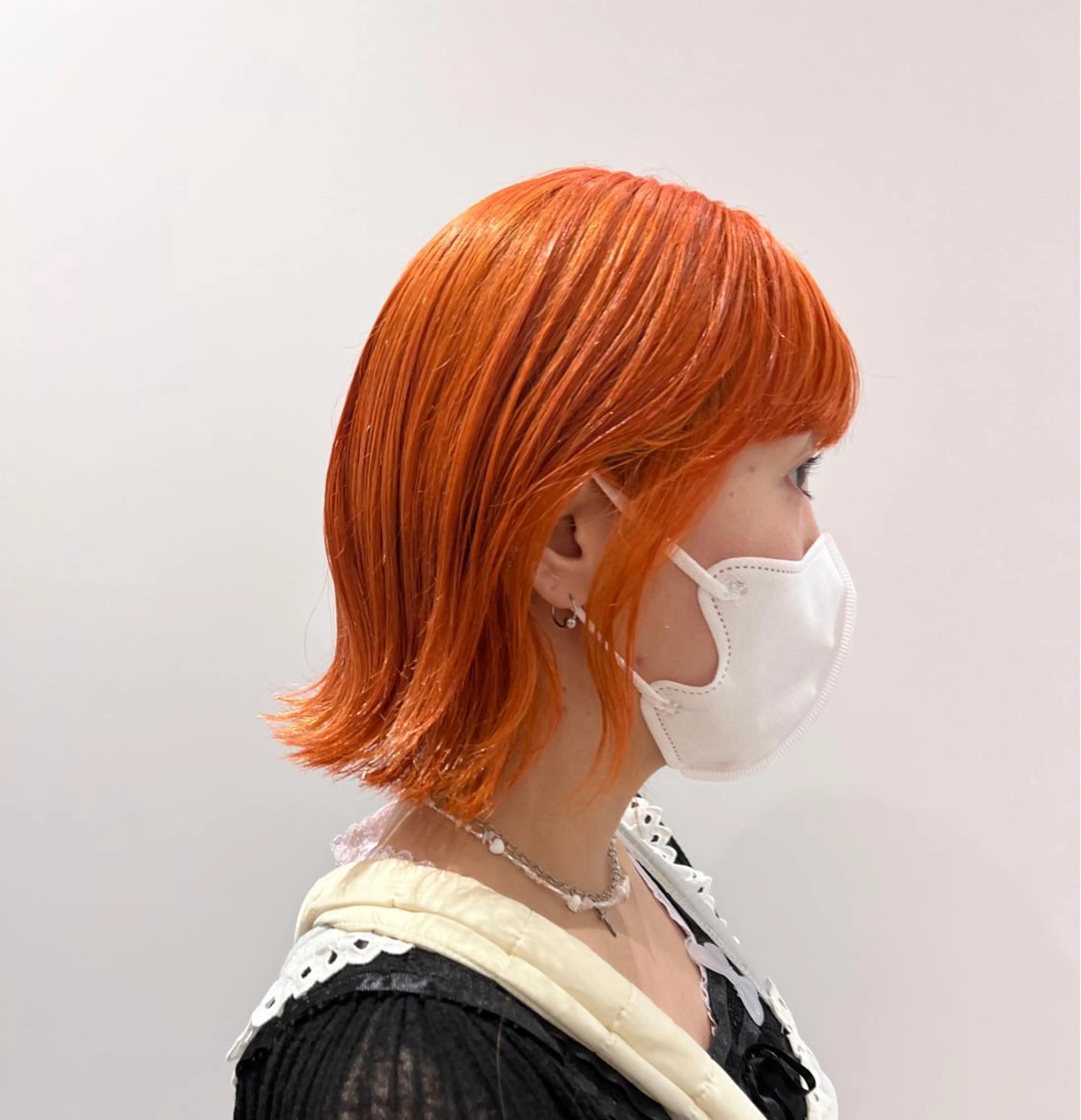 ミディアム カラー カット ヘアカラー トリートメント ally hairsalon所属・Emi .のヘアスタイル
