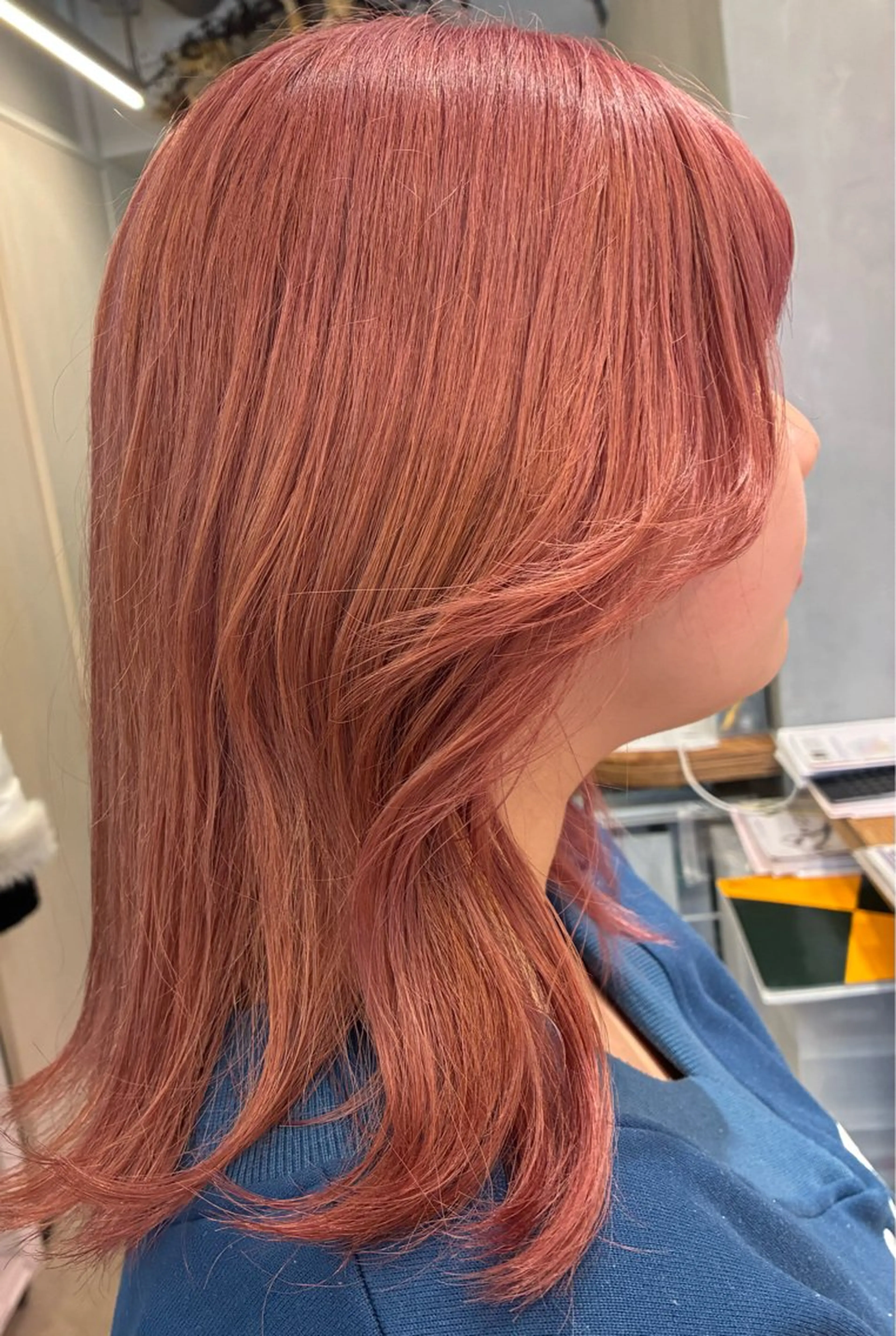カラー ピンクカラー 🐈‍⬛🩷Anju Hanabusa🩷のヘアスタイル