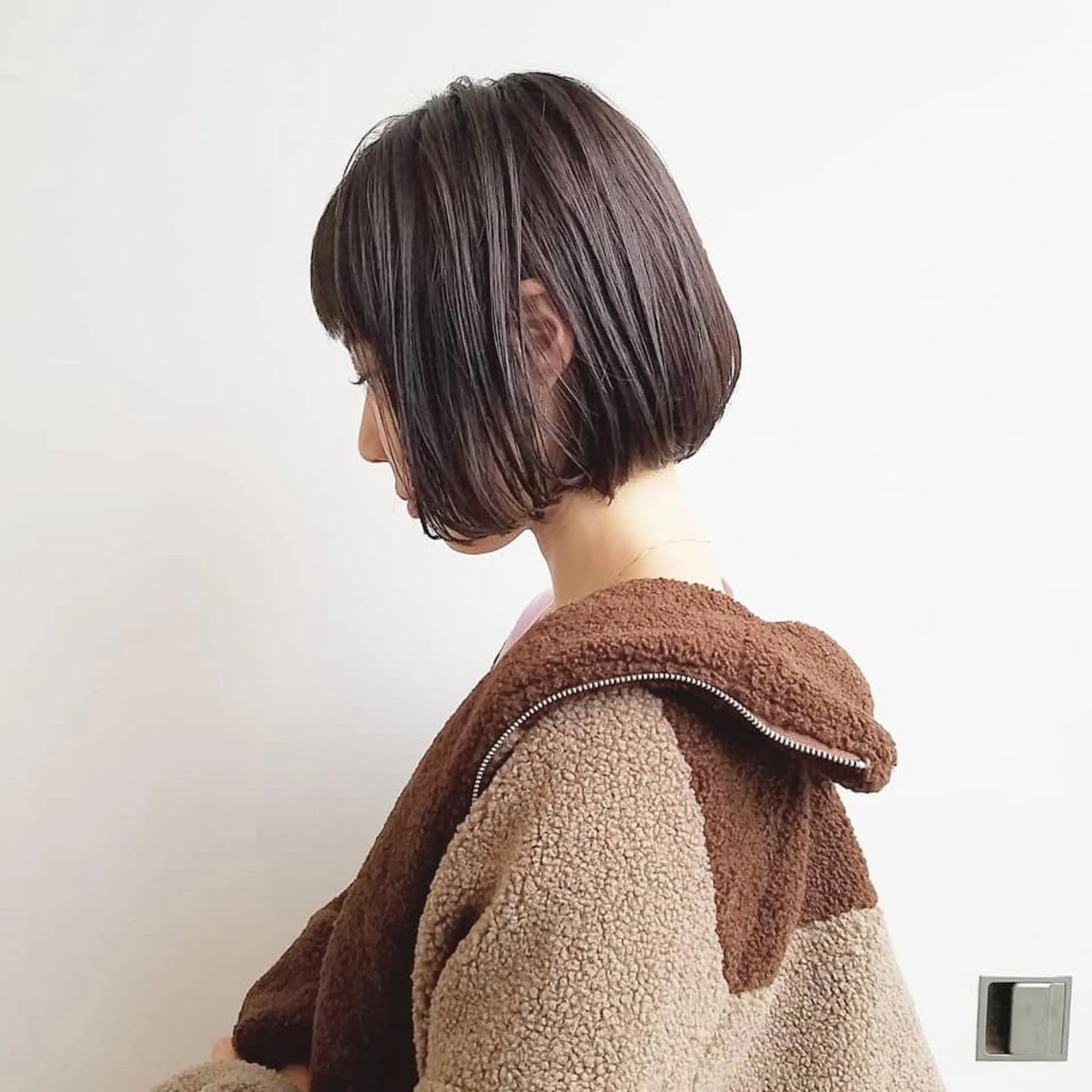 ショート カラー ヘアアレンジ パーマ iplus✴ まつげ、眉毛、耳つぼのマツエク・マツパデザイン
