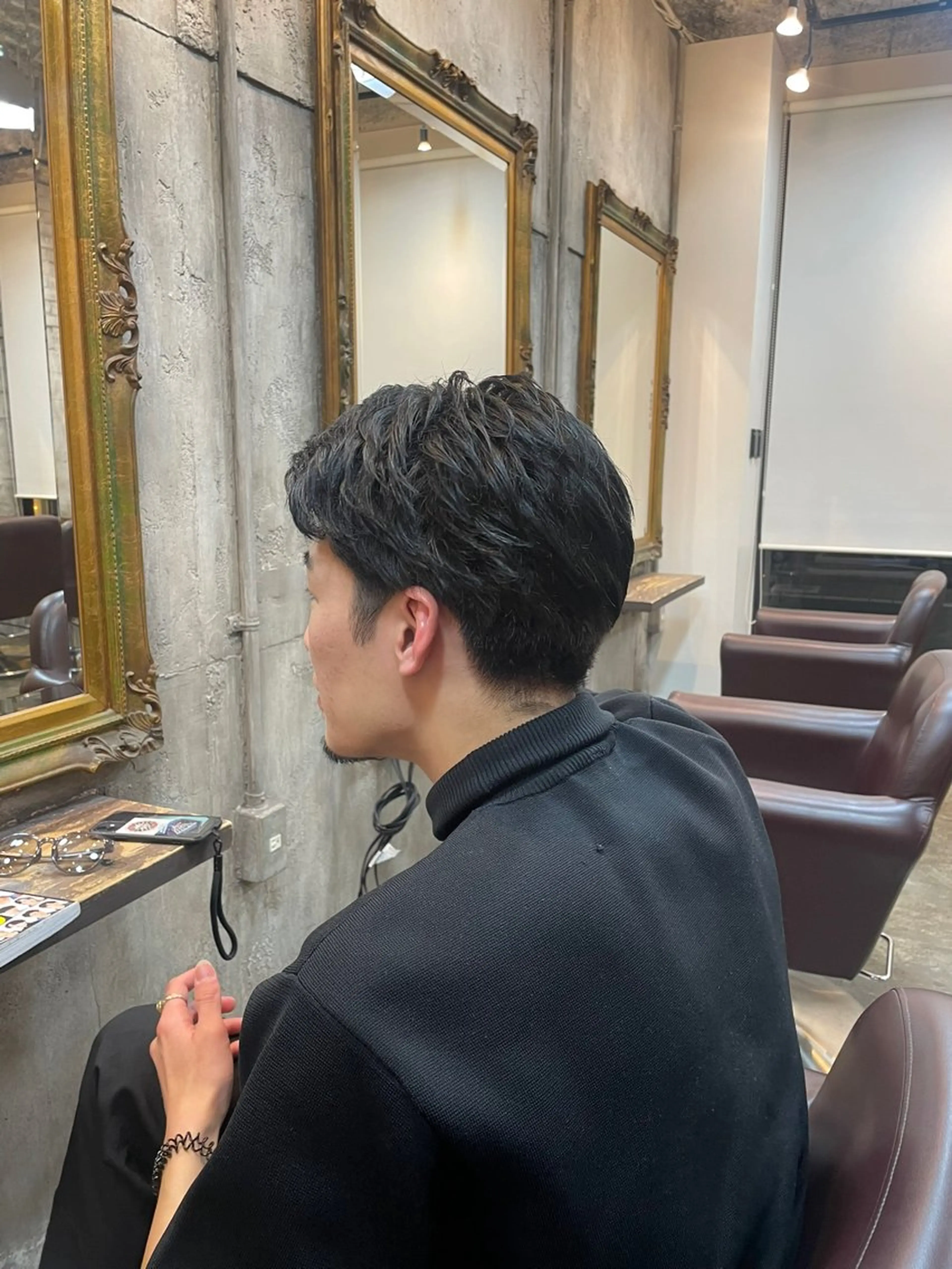 ショート メンズ 梅本 春菜のヘアスタイル