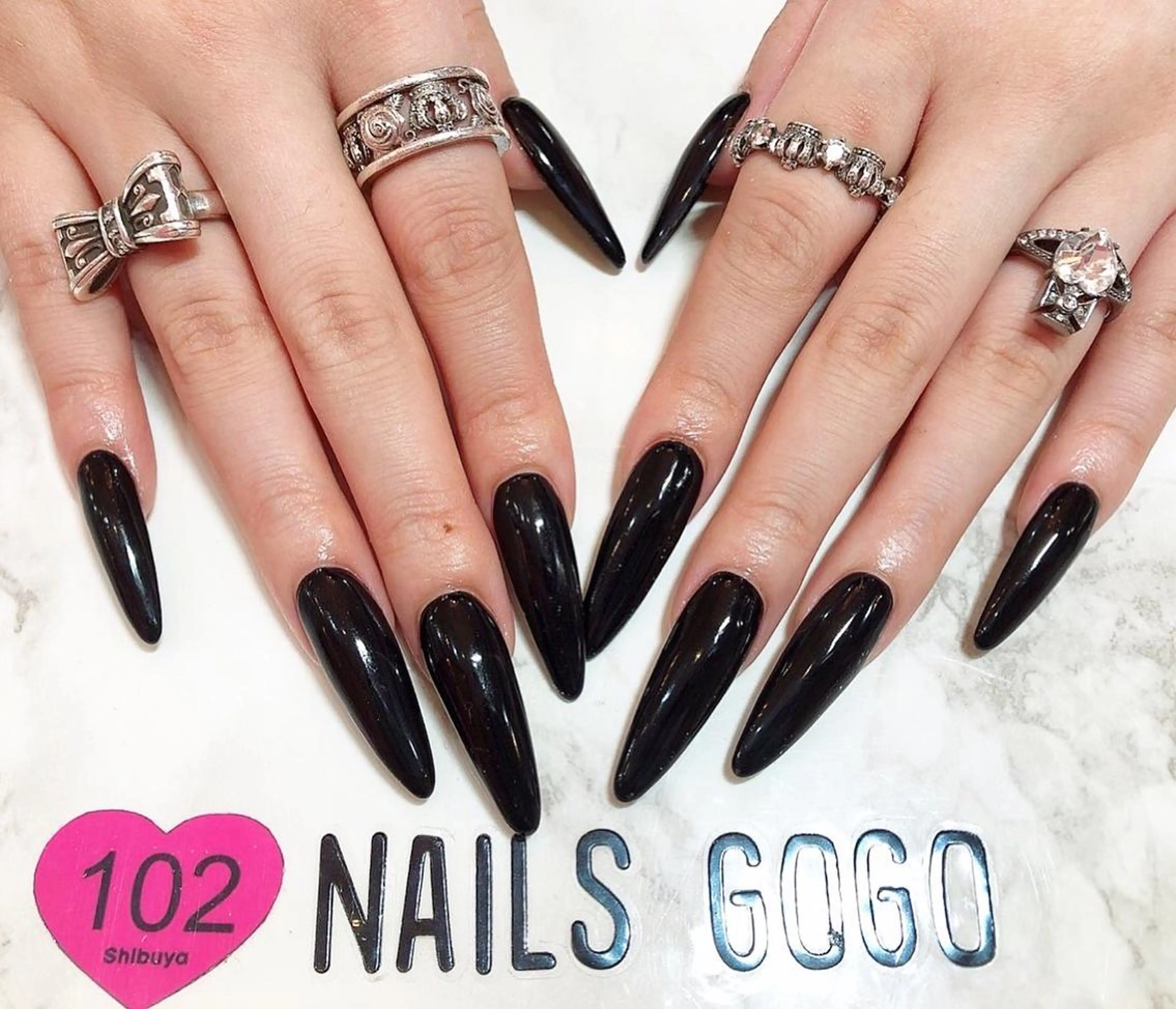 ロング カラー メンズ キッズ ネイル NAILSGOGO shibuyaのネイルデザイン