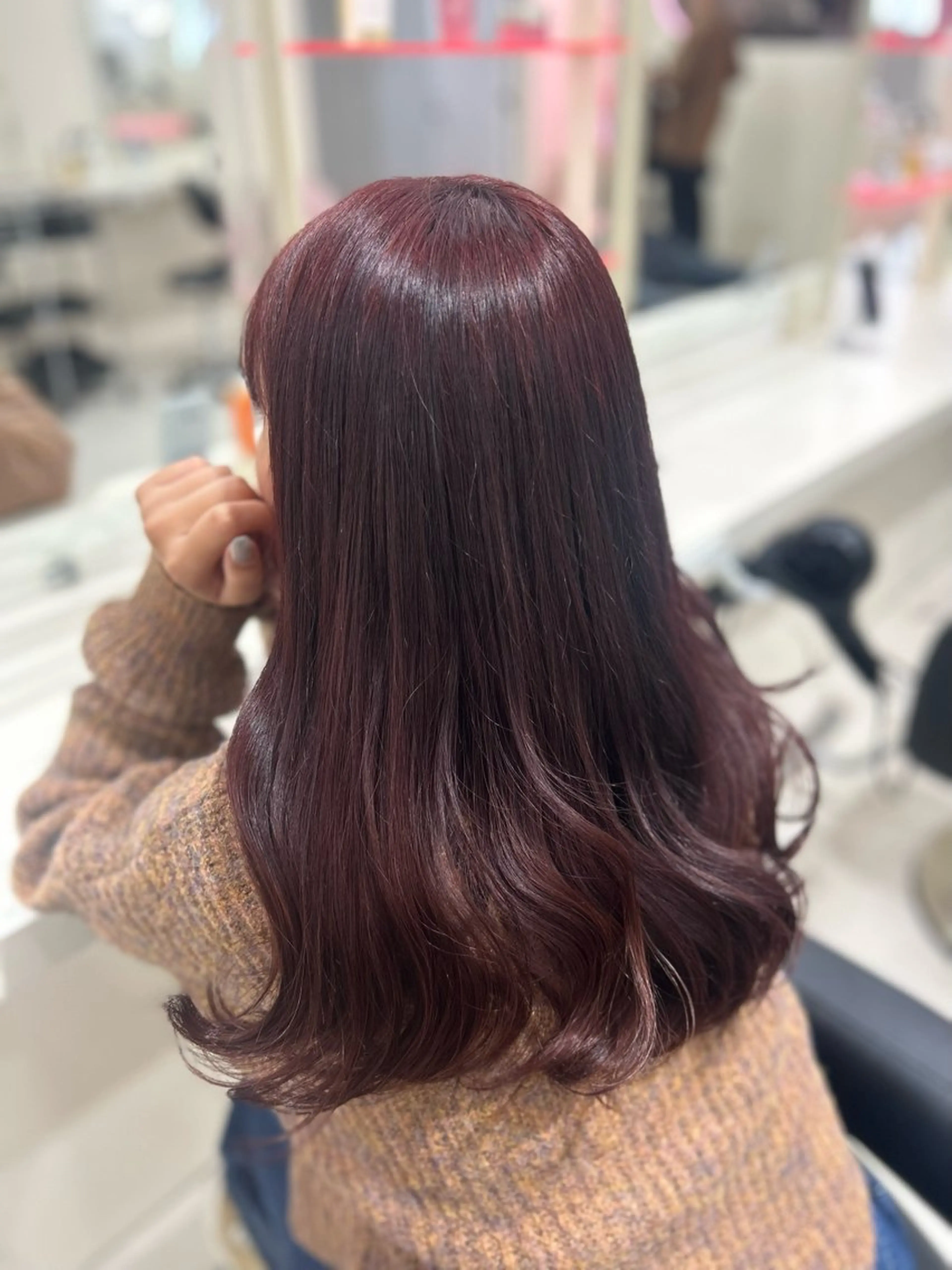 ロング ヘアカラー 🎀淡めモテカラー WAKANA🎀のヘアスタイル