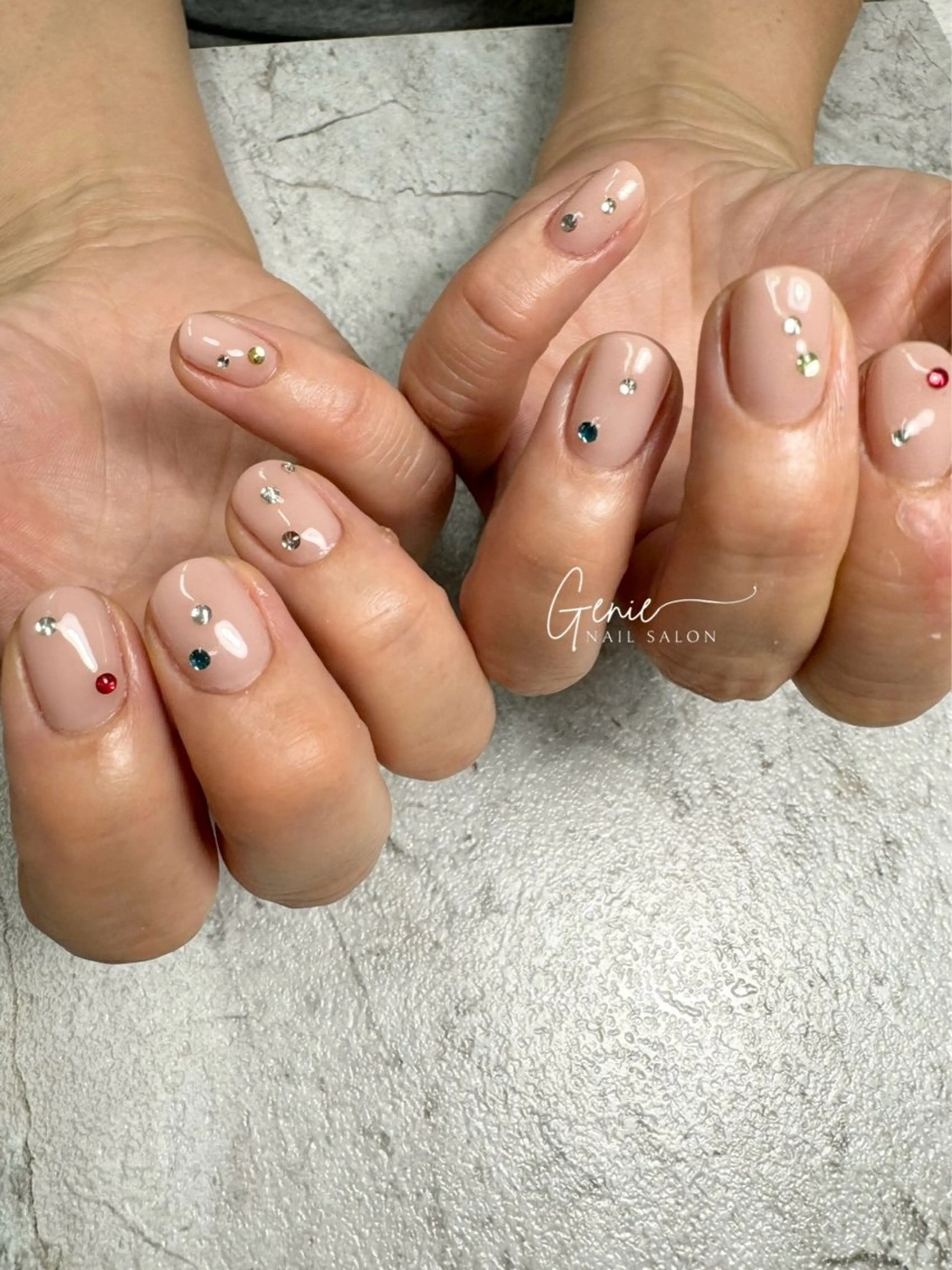 ネイル フットネイル ニュアンスネイル Nail salon Genie所属・Nail salon Genieのネイルデザイン