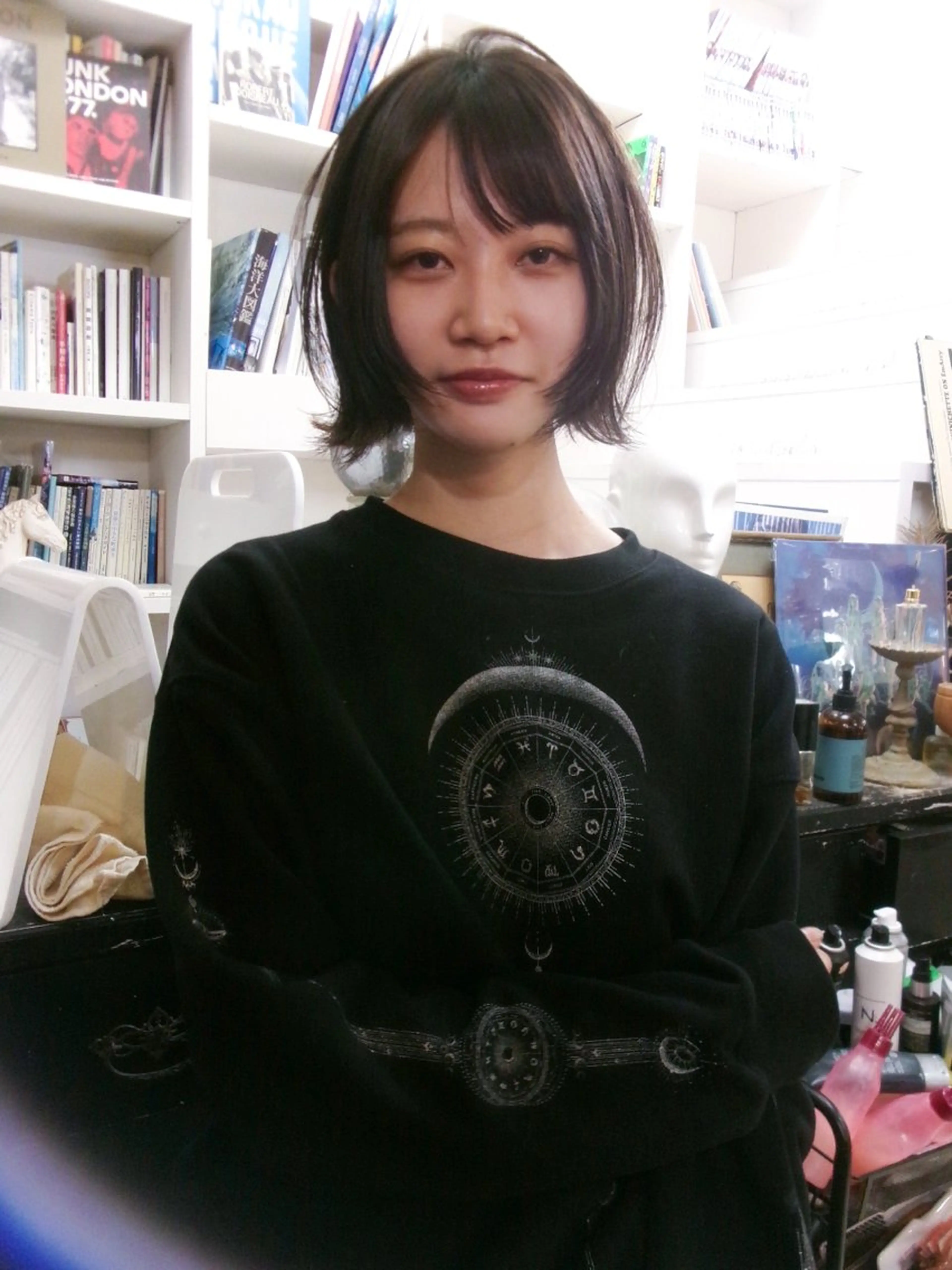 ショート パーマ 酸性ストレート ストレートパーマ 縮毛矯正 トリートメント 早川 豪のヘアスタイル