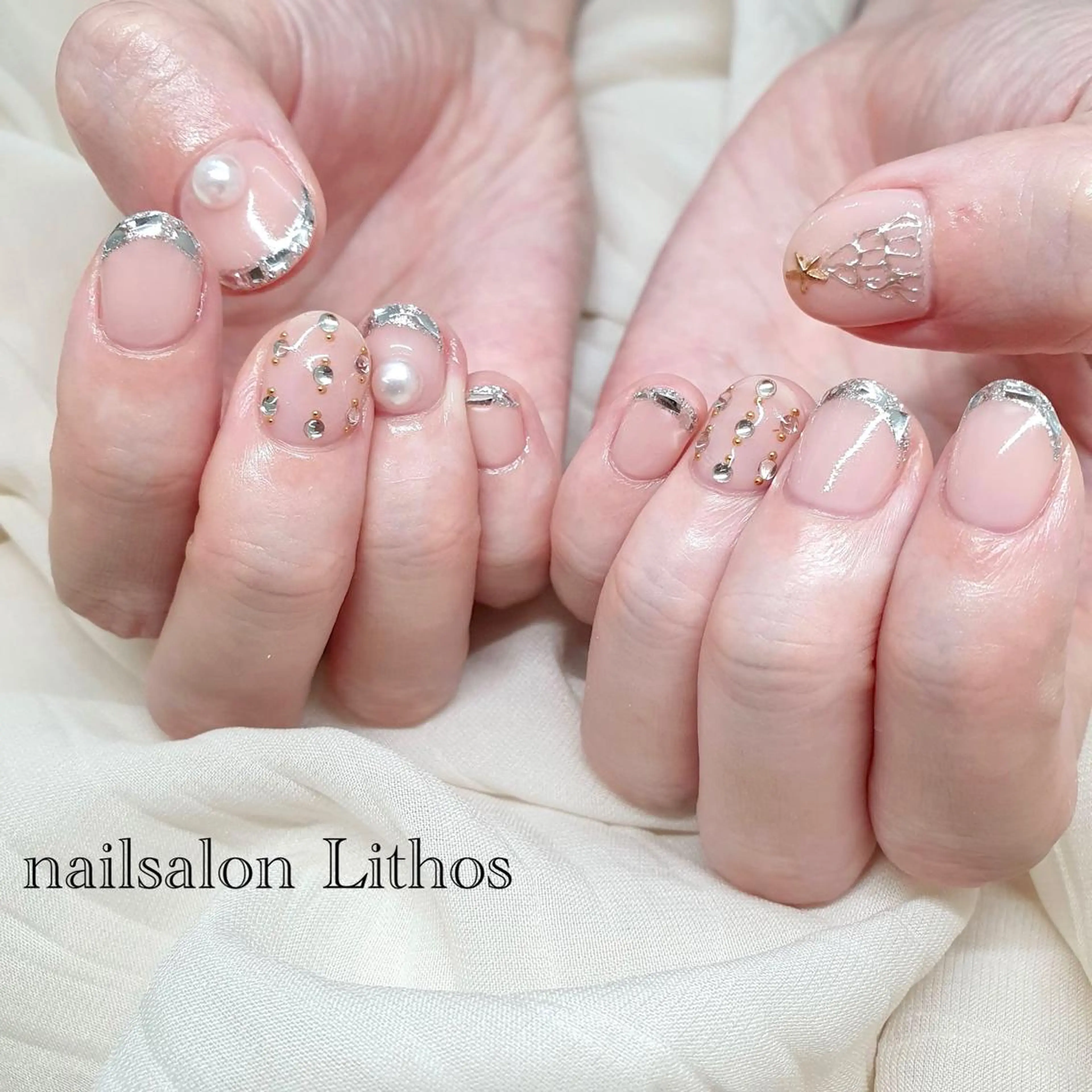 ネイル ハンドネイル nailsalon Lithos所属・nailsalon Recontreのネイルデザイン