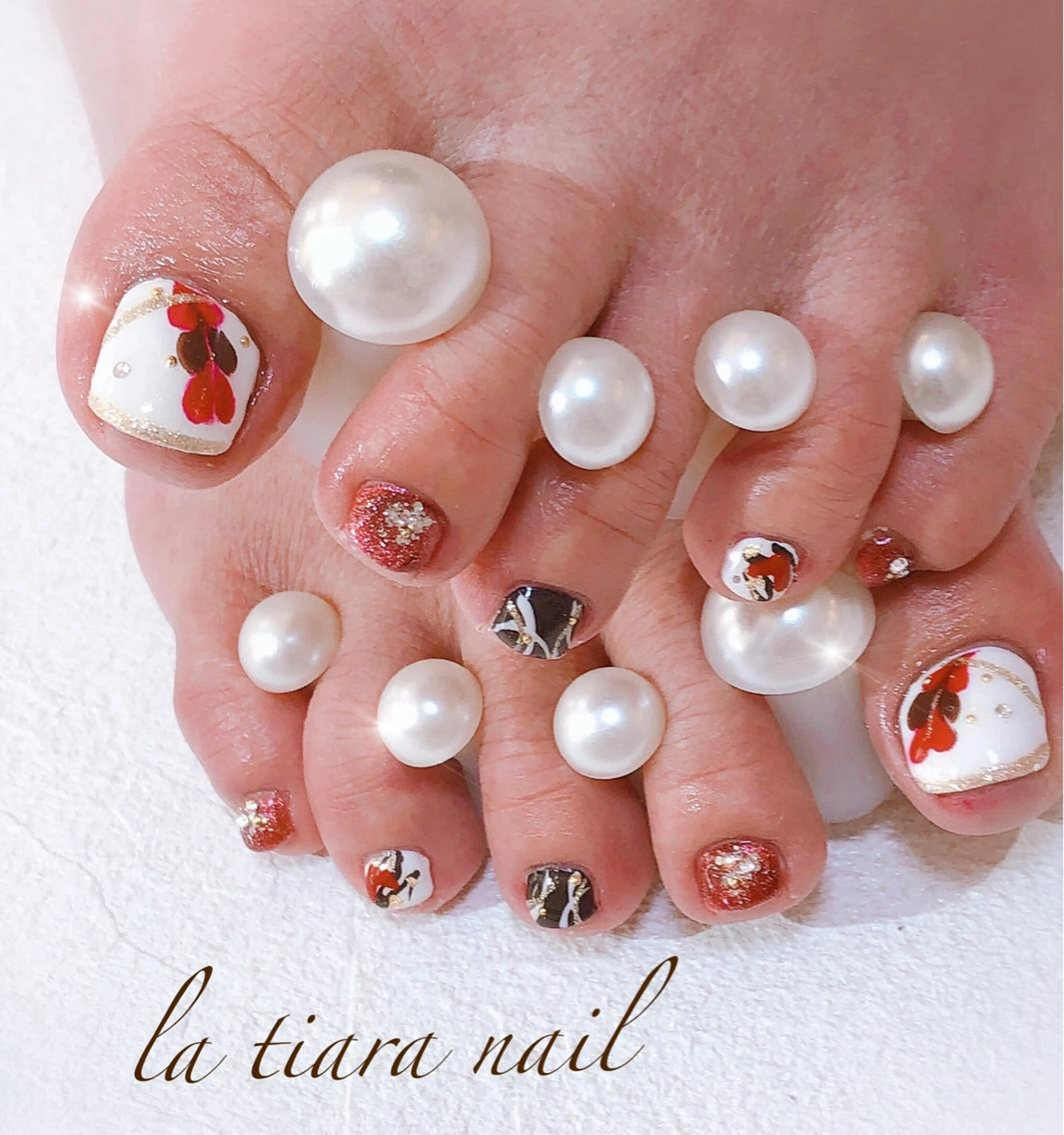 ネイル フットネイル Blue  bird  nail所属・Blue bird  nailのネイルデザイン