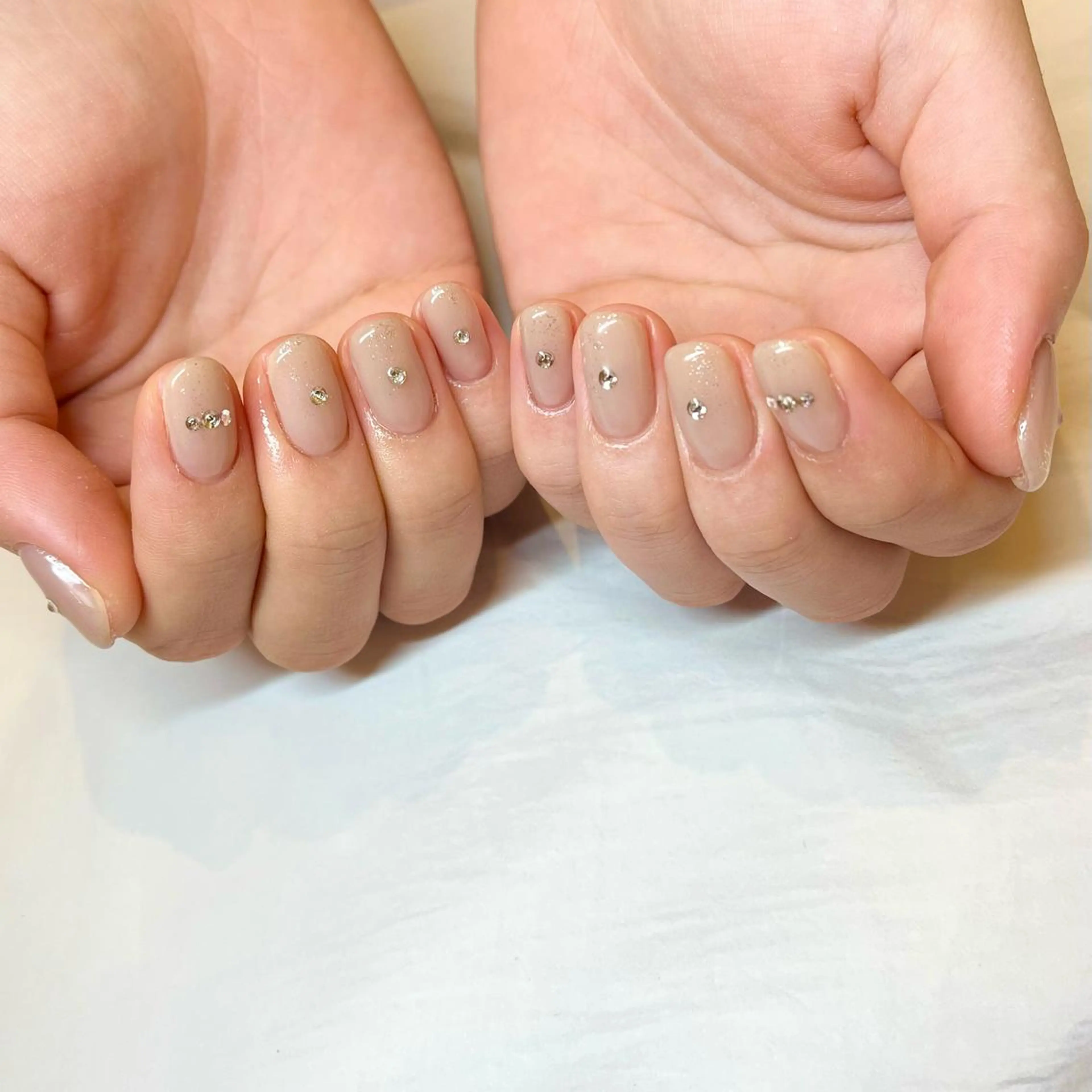 ネイル フットネイル ジェルネイル ラメ(グリッター) ストーンネイル 川村 友理奈のネイルデザイン