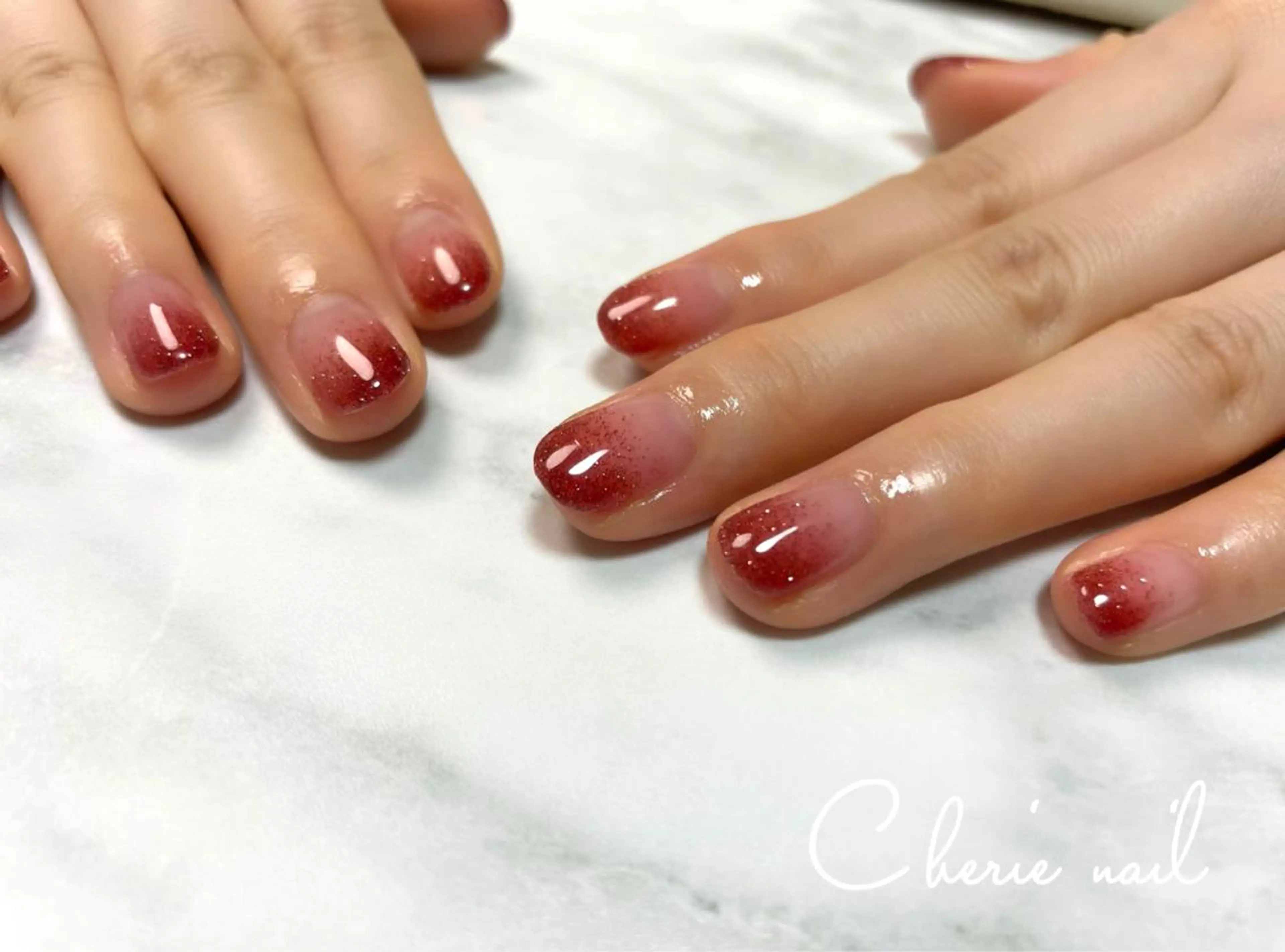 ネイル フラッシュネイル ハンドネイル Cherienail yunaのネイルデザイン