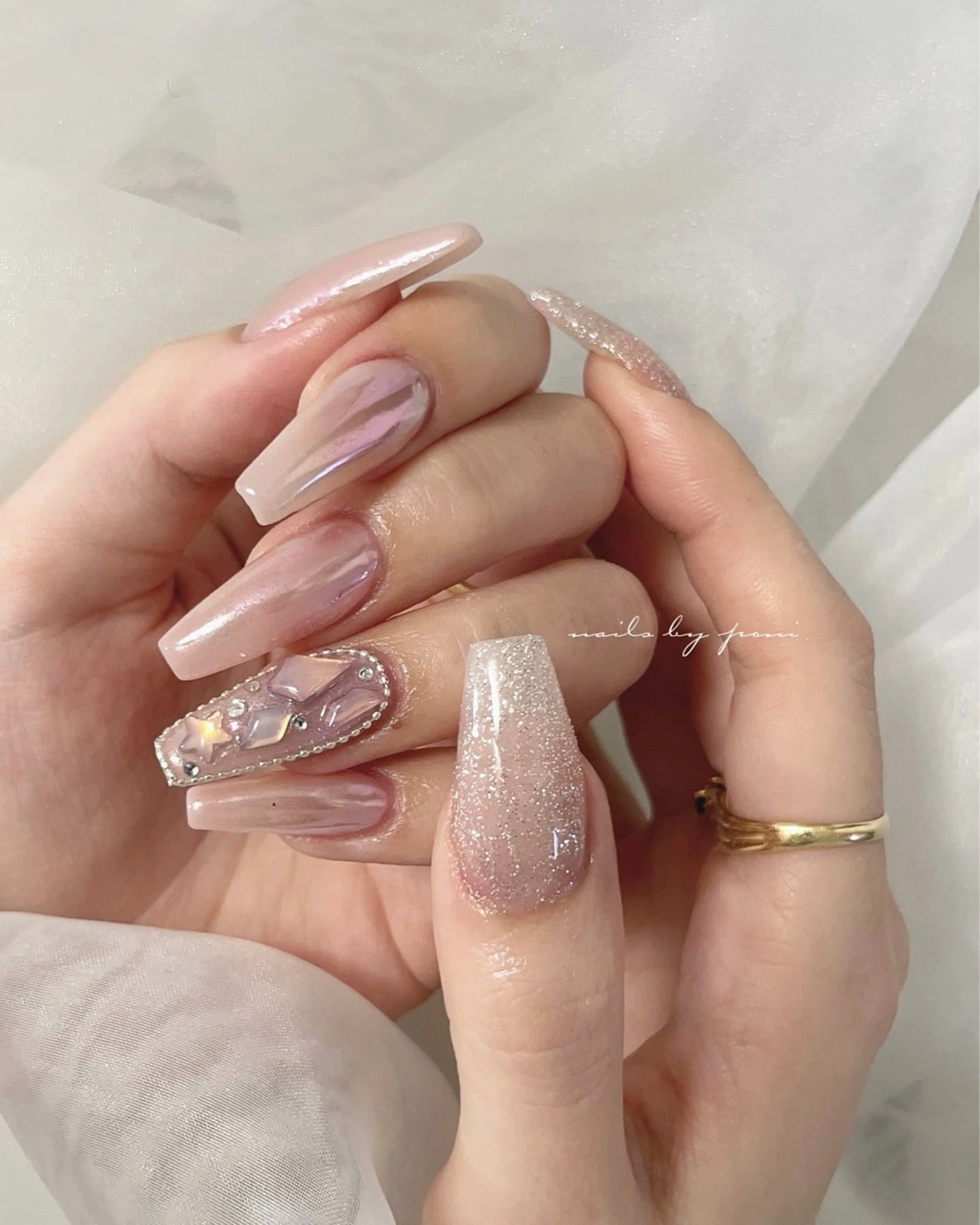 ネイル Nail Studio NEW MOON所属・NEW MOON takahoのネイルデザイン