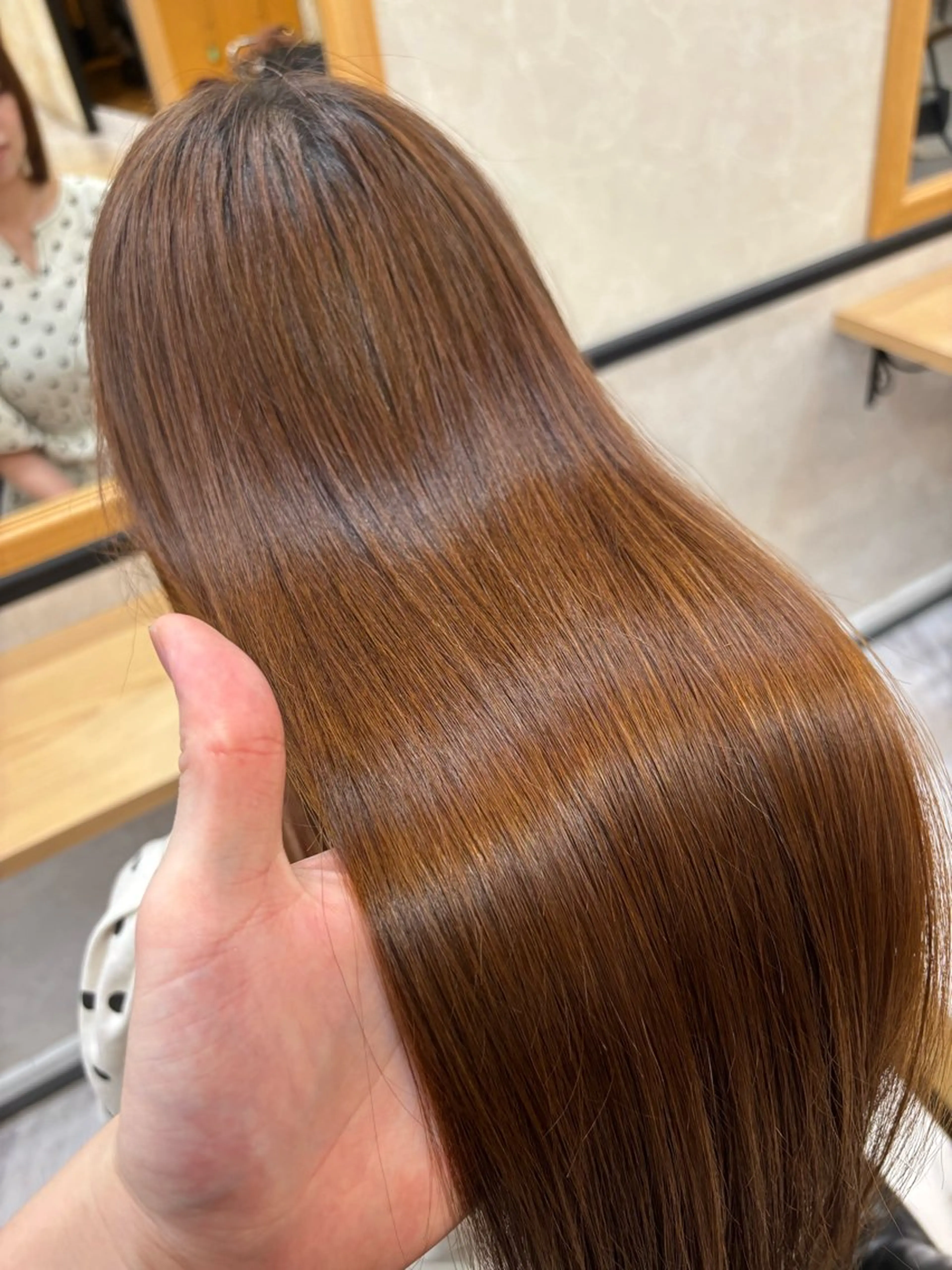 ロング 縮毛矯正 Atria 川崎【アトリア】所属・Kaito Miuraのヘアスタイル