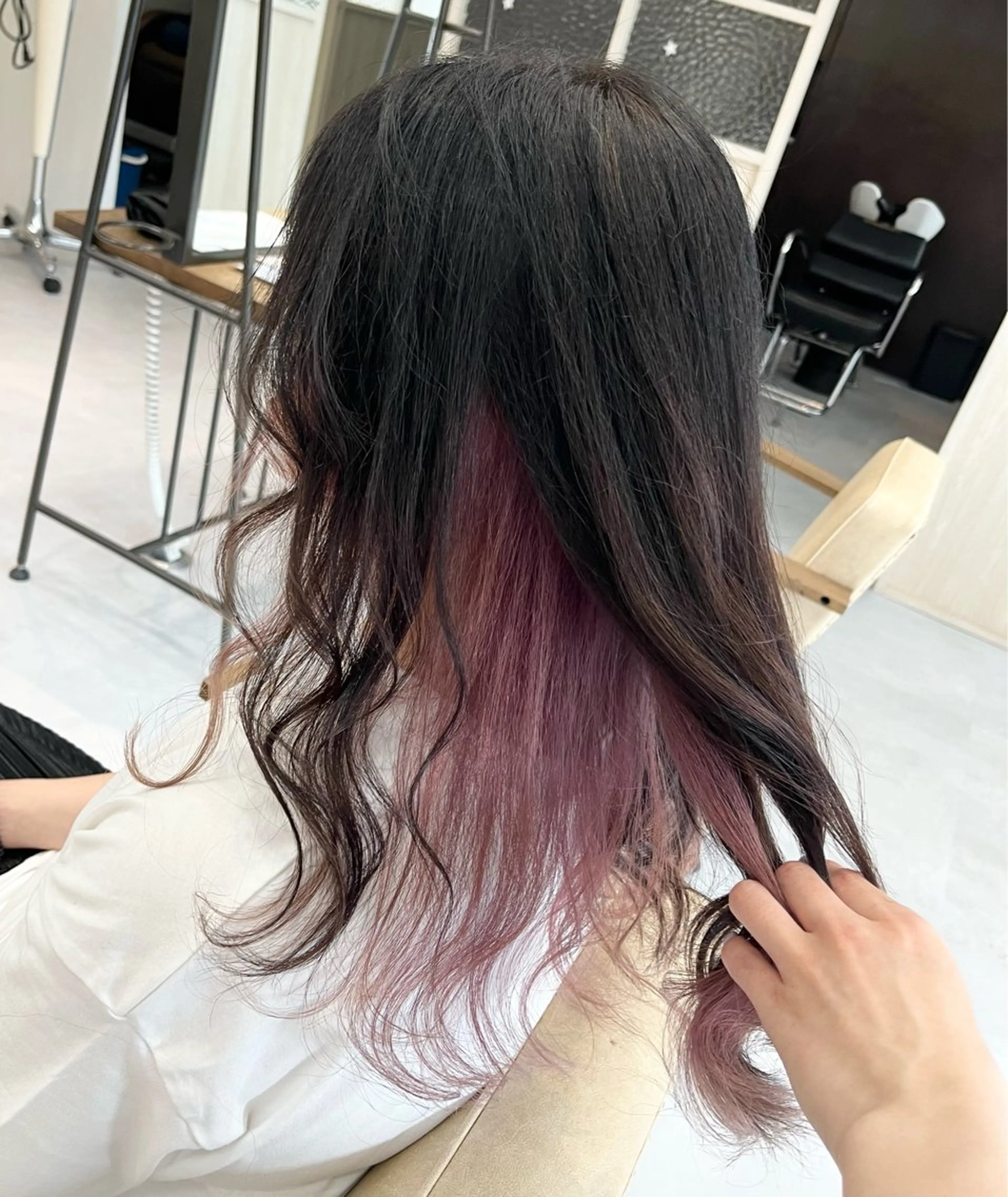 カラー 🫧松尾彩舞樹🫧 アレンジ/艶カラー✨のヘアスタイル