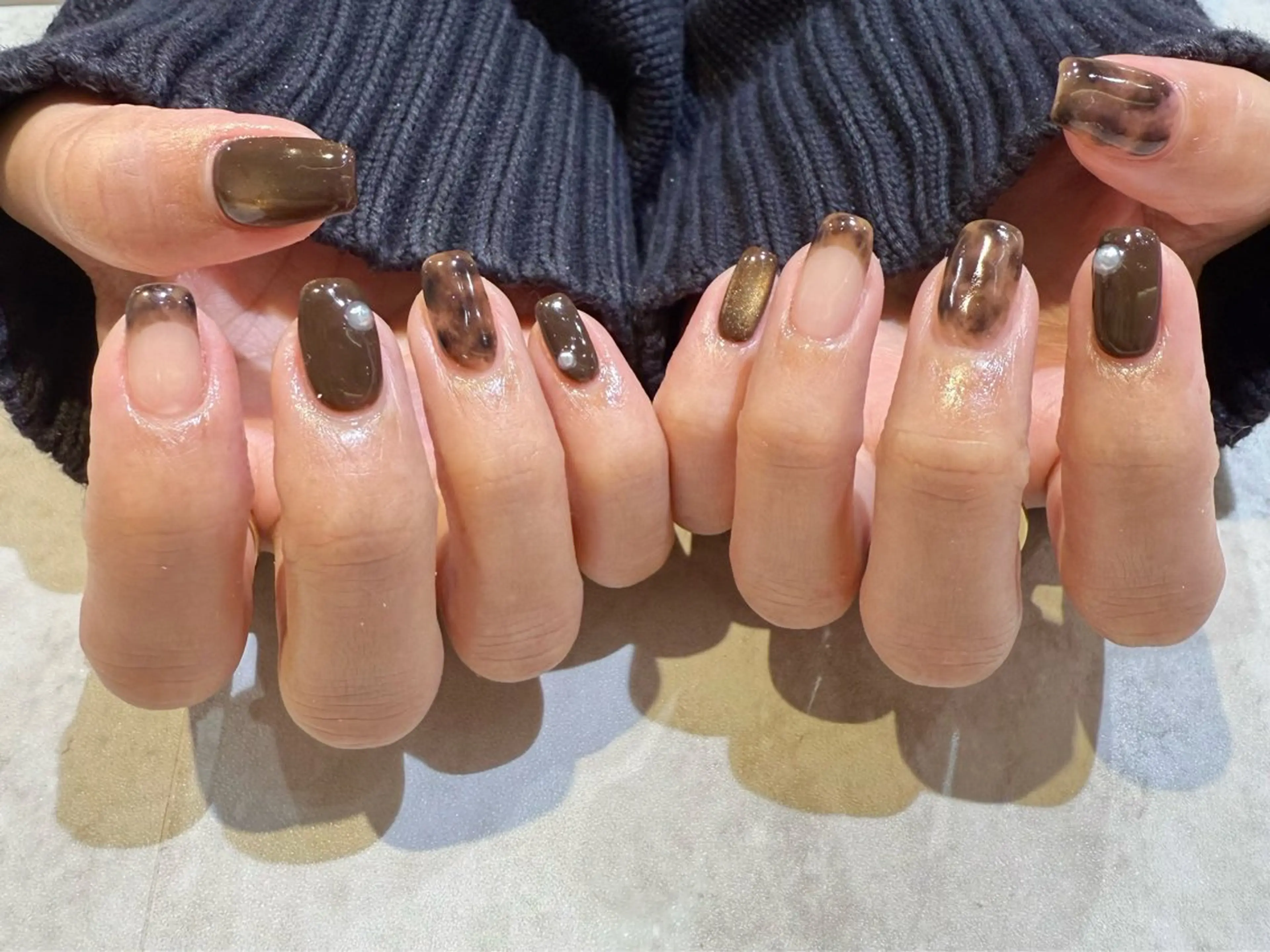 ネイル 舞田 苑香のネイルデザイン