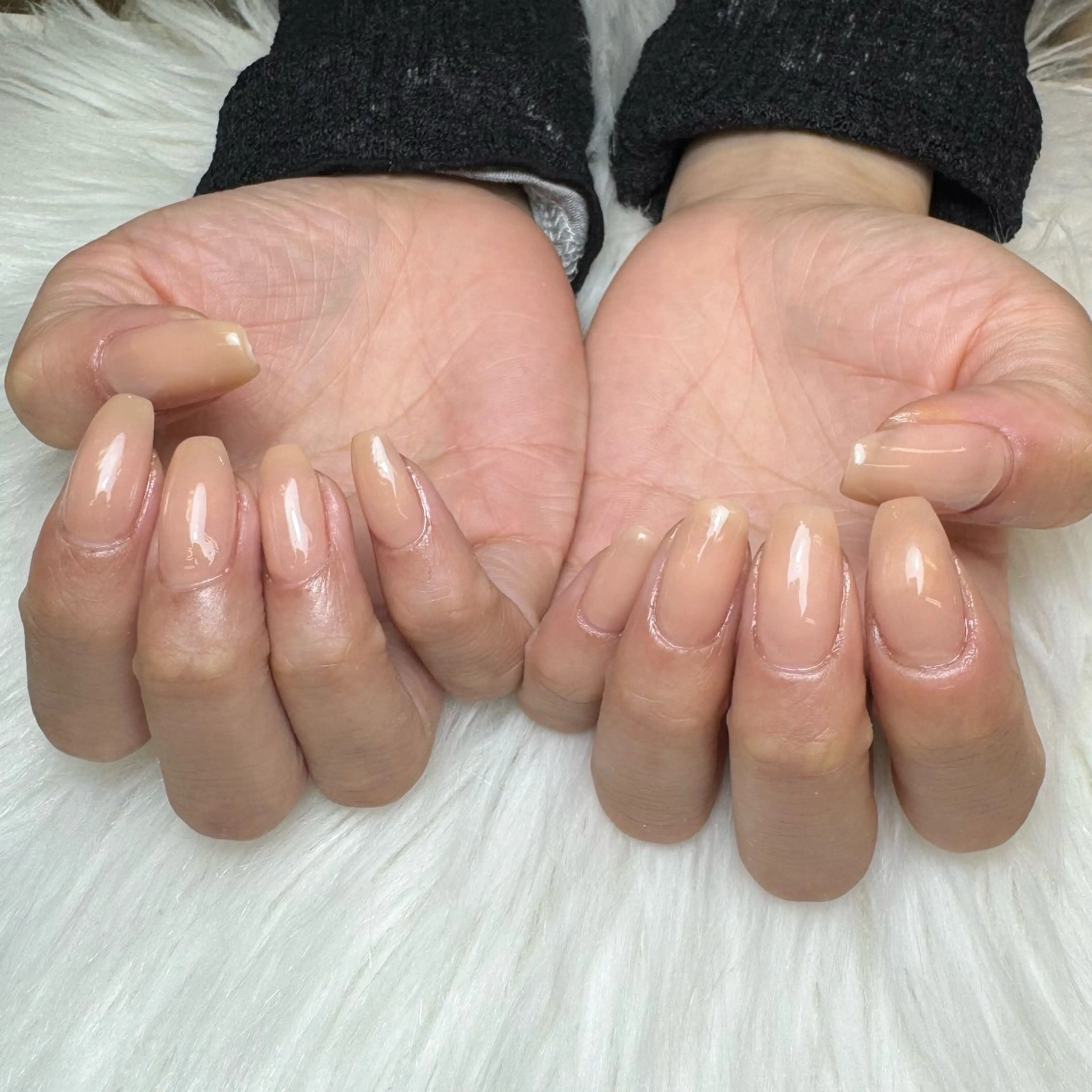 ネイル ワンカラーネイル Nail Space BELIER所属・-belier- reinaのネイルデザイン