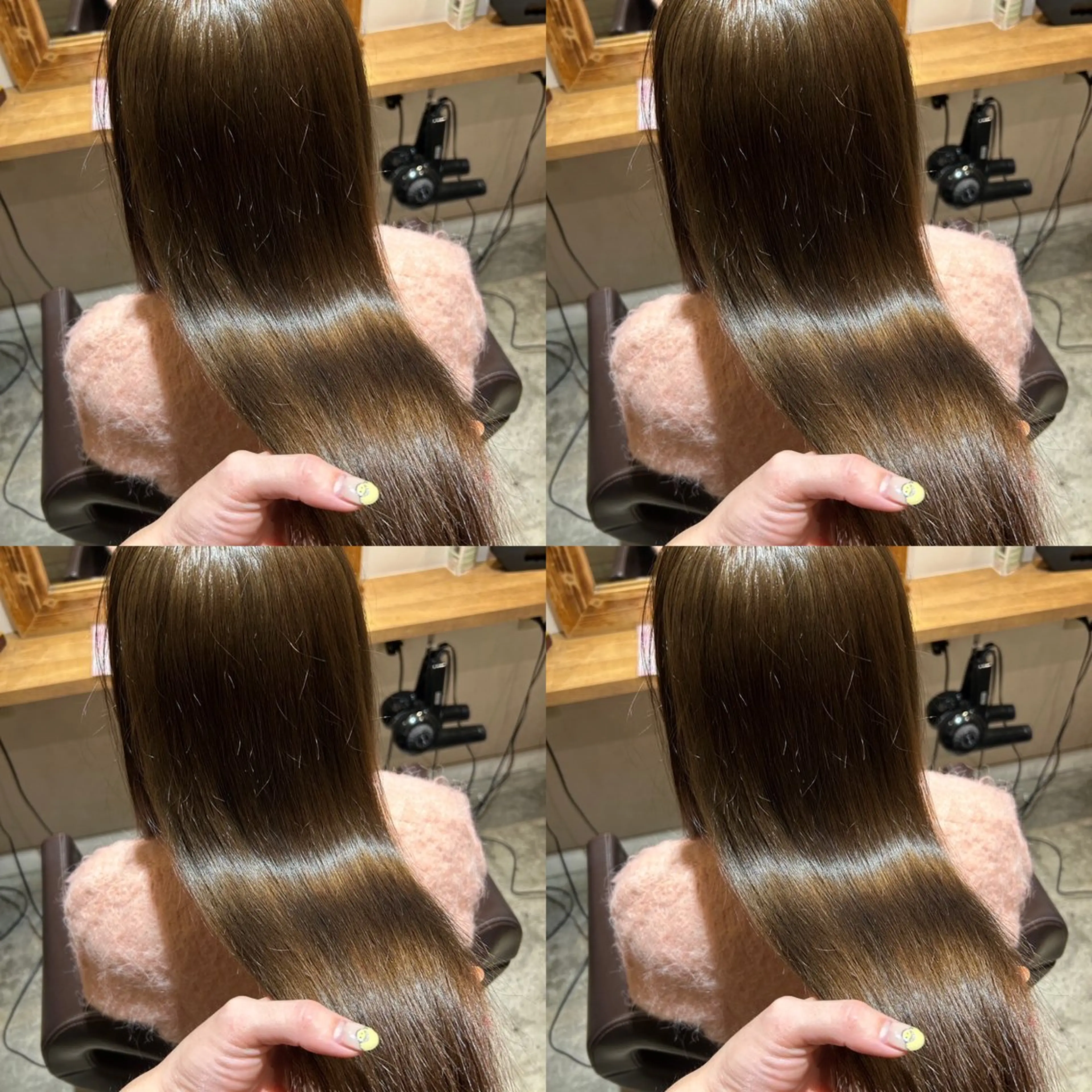 ロング カラー カット ヘアカラー トリートメント 半個室/縮毛矯正 髪質改善🇰🇷早坂のヘアスタイル