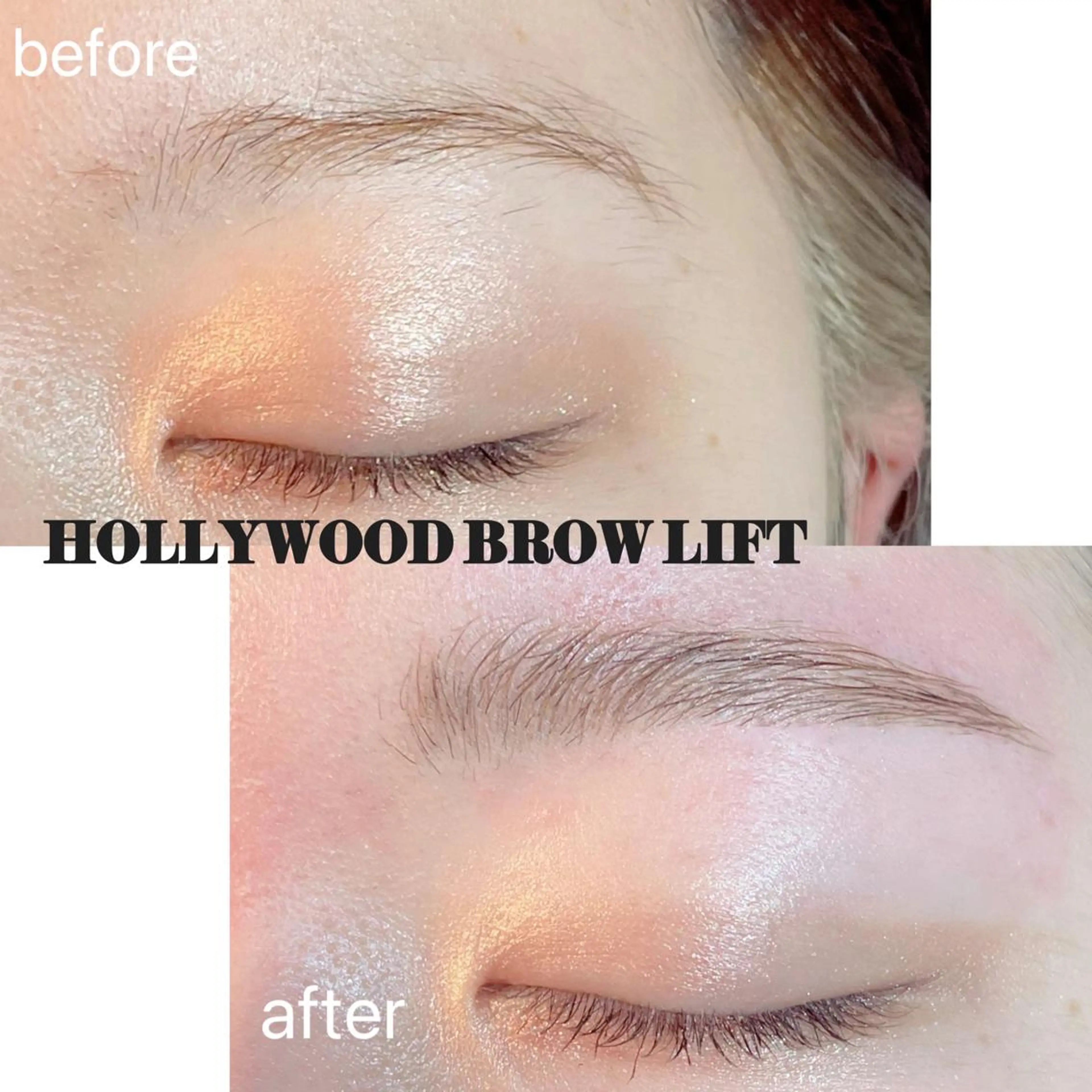 アイブロウ ハリウッドブロウリフト 眉毛ワックス脱毛 Mori ✨Mystical✨のマツエク・マツパデザイン