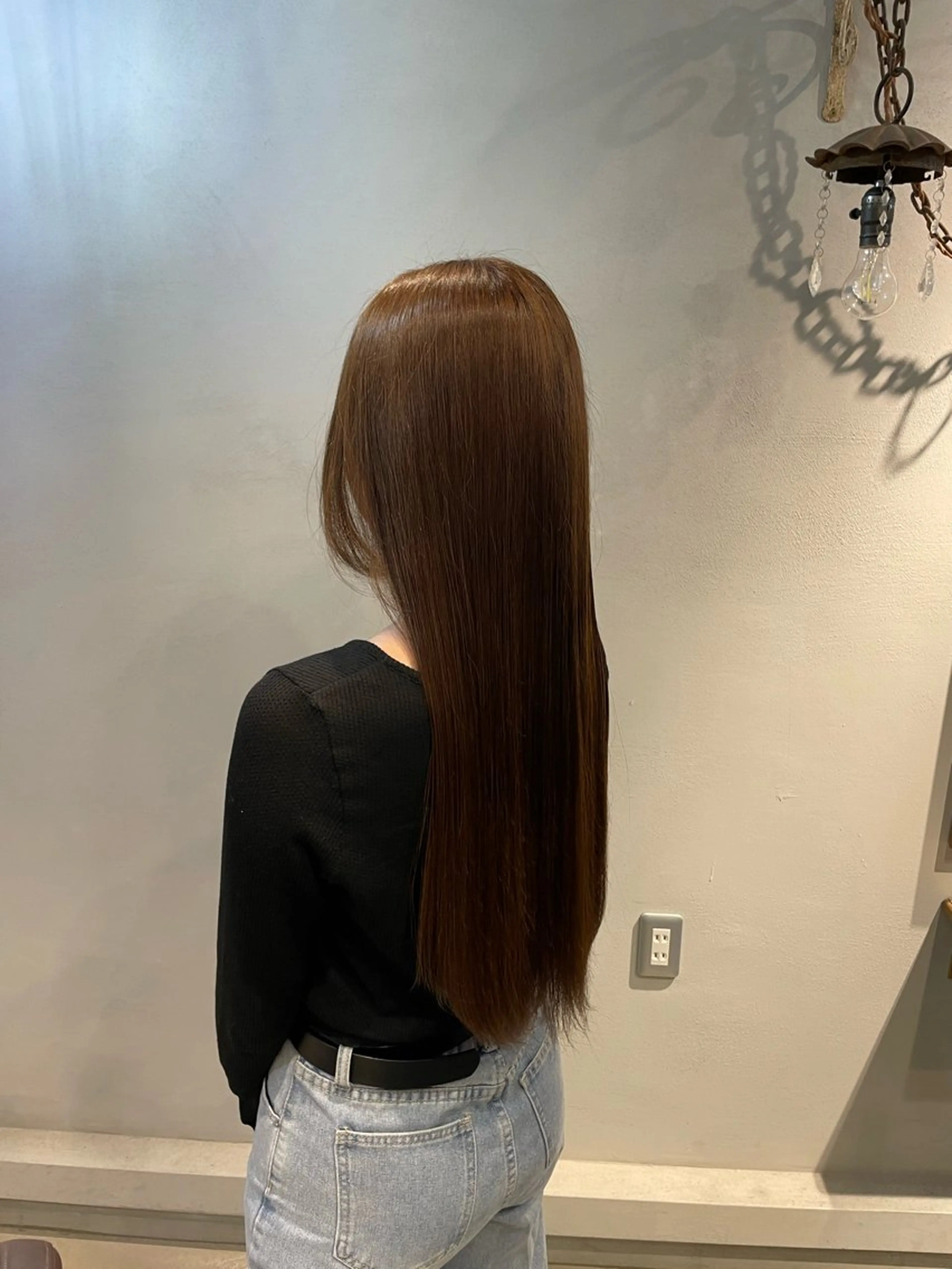 ロング カラー トリートメント 🌺 波月のヘアスタイル