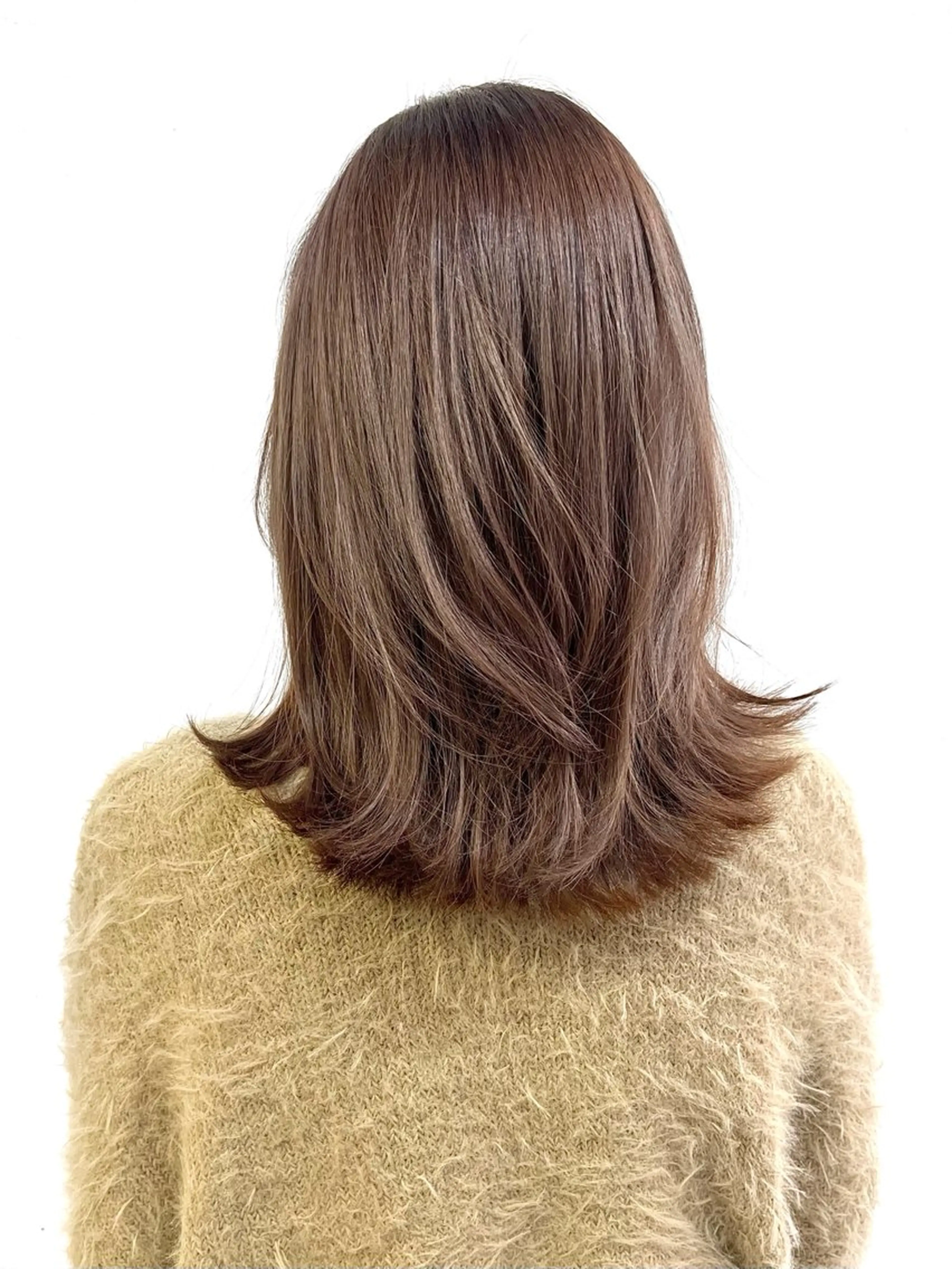 ミディアム カラー ヘアカラー トリートメント ヘッドスパ 🌿海外Style・ KOHEIのヘアスタイル