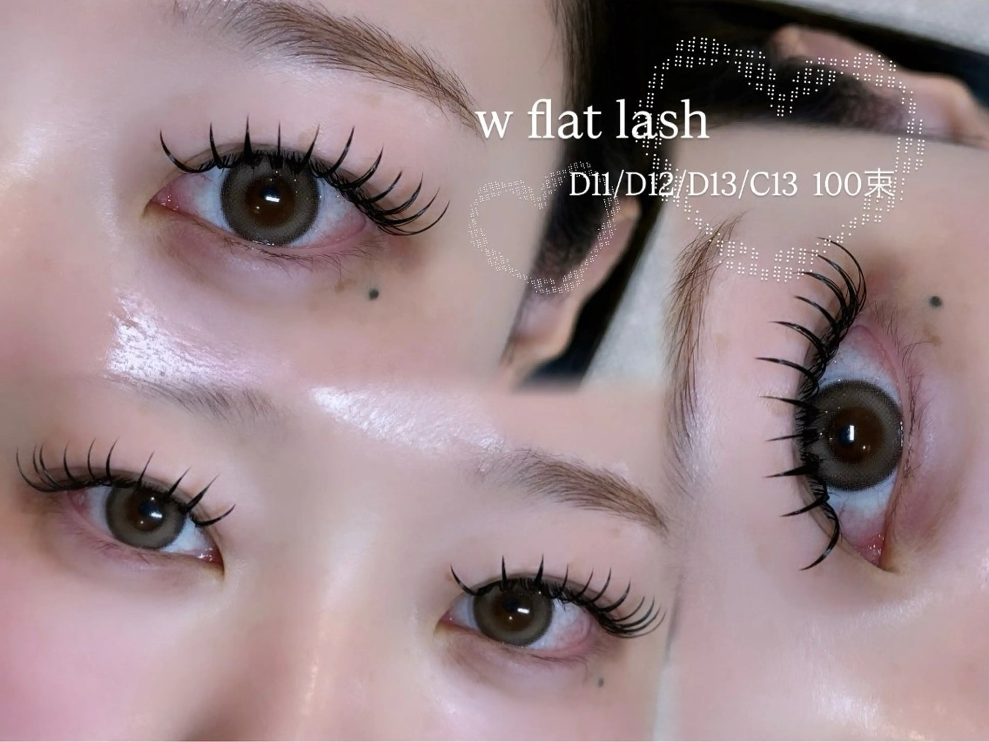 マツエク・マツパ 𝙮𝙪𝙣𝙖 🌙のマツエク・マツパデザイン