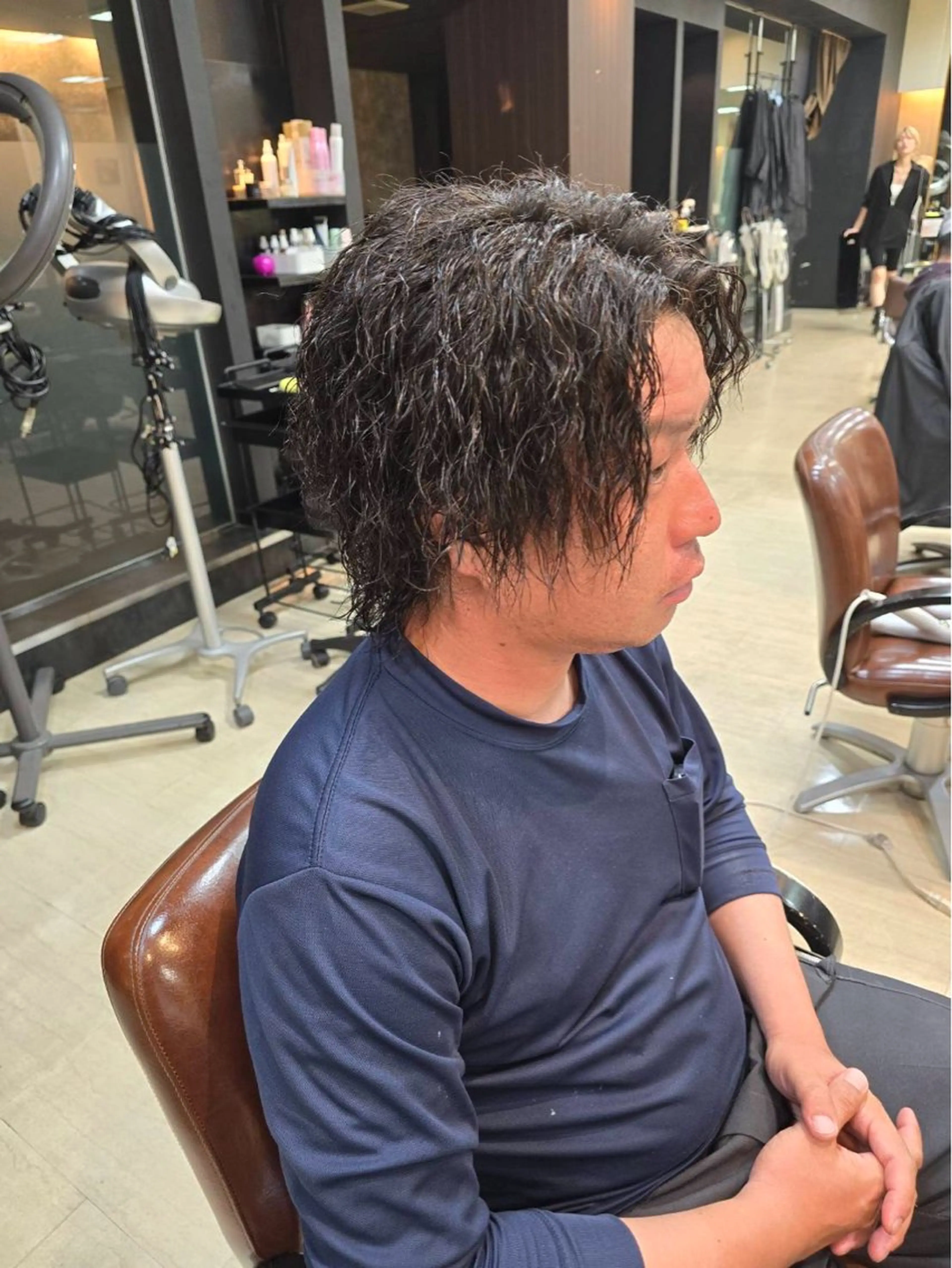 カラー メンズ 東田 篤希のヘアスタイル