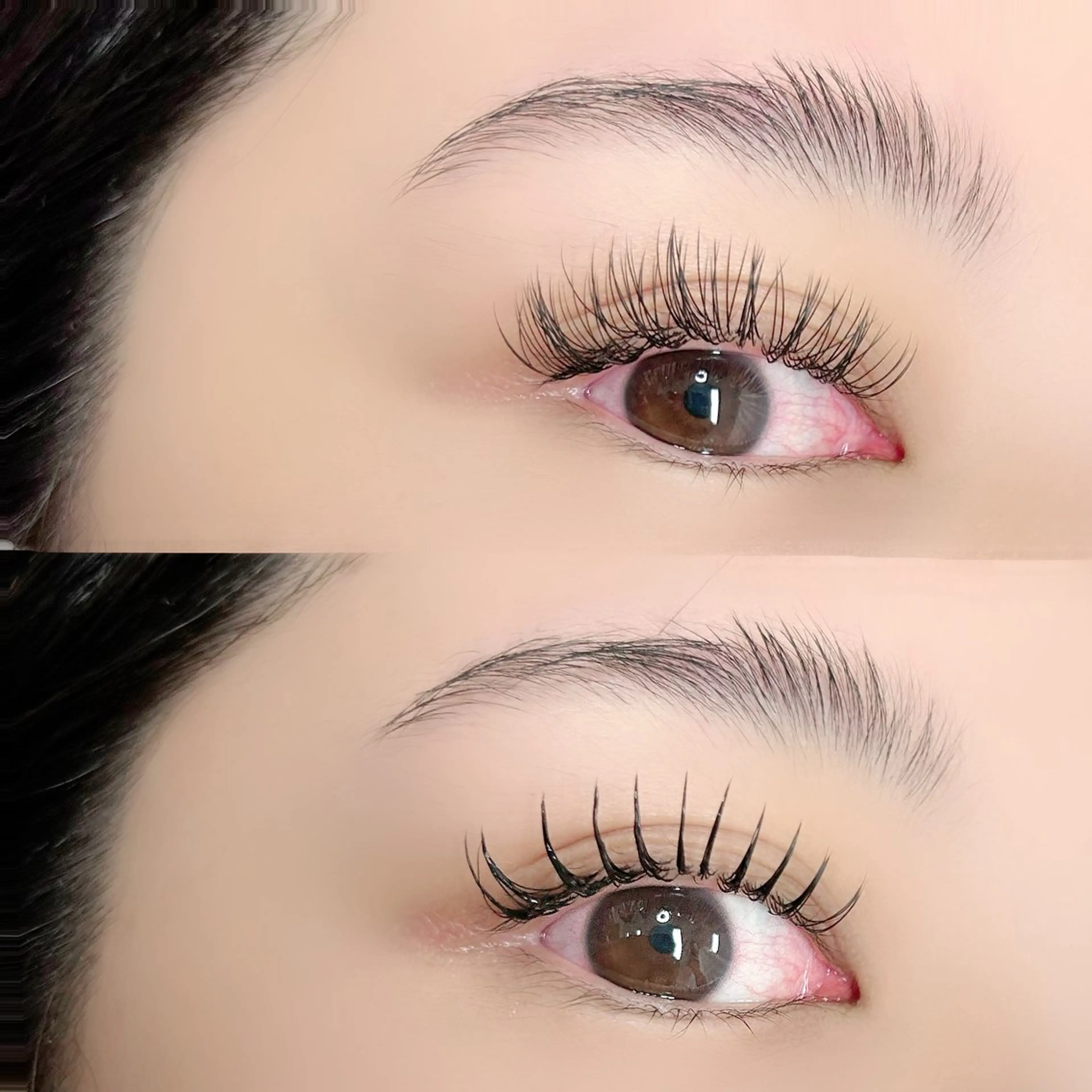 マツエク・マツパ 束感まつ毛 Hairmake3 eyes Momoのマツエク・マツパデザイン