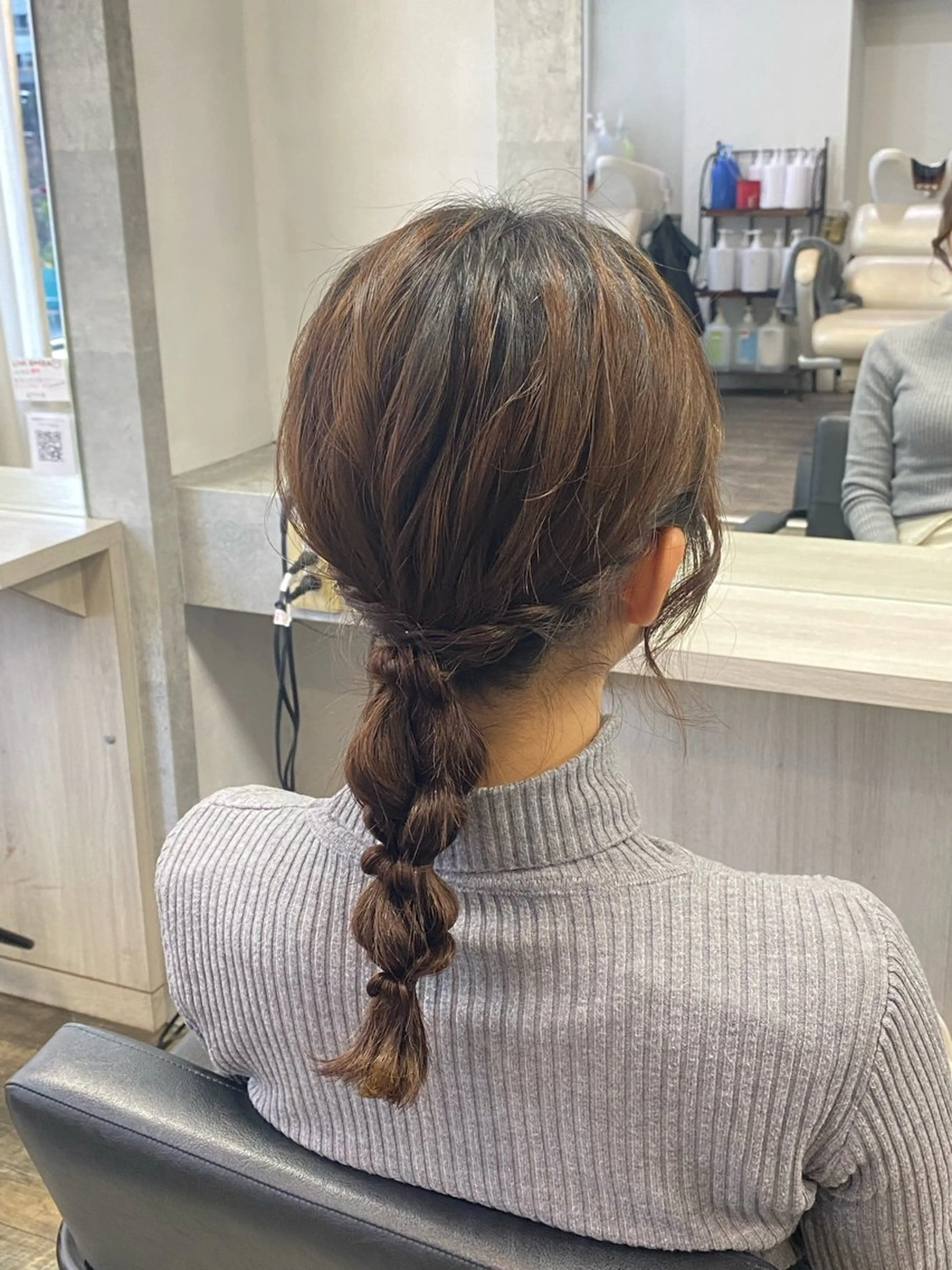 ミディアム MIREI /韓国風 /大阪美容室のヘアスタイル