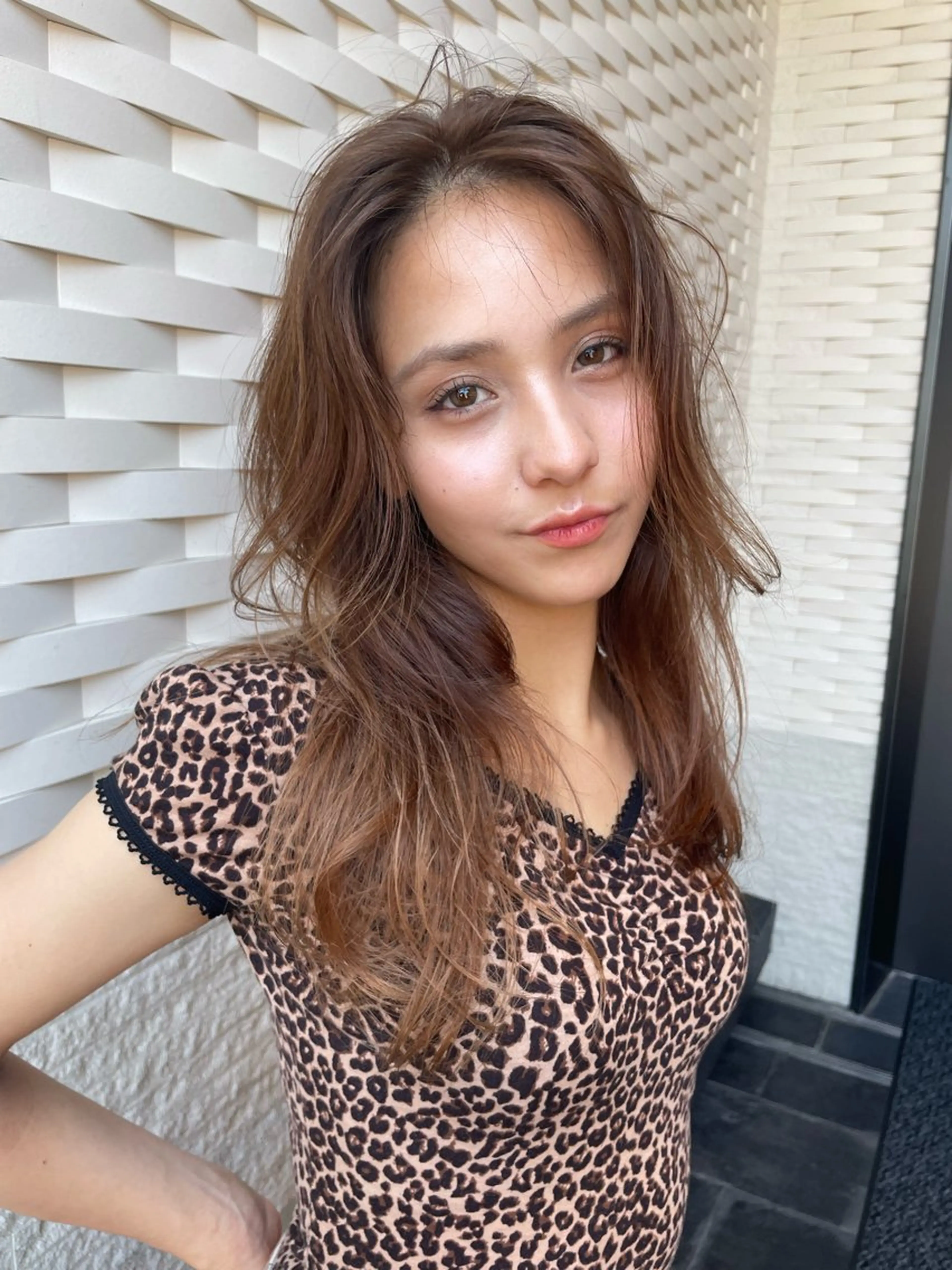 セミロング カラー カット ヘアカラー トリートメント Toiro 横浜所属・🎀レイヤー/パーマ カラー/ai🎀のヘアスタイル