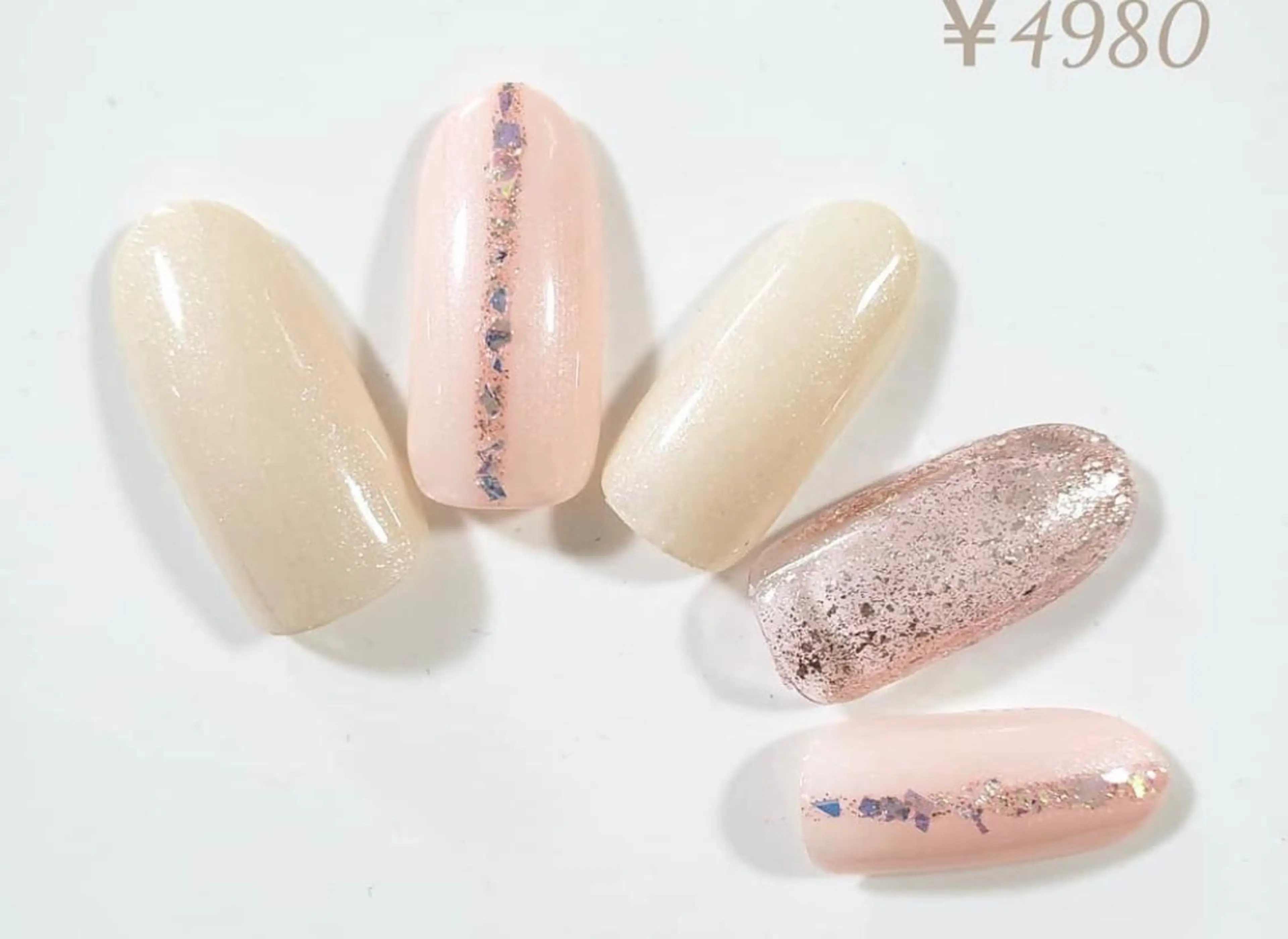 ネイル クリアネイル 長さ出し フットネイル フレンチネイル ジェルネイル Moana Nail 長さだし専門店のネイルデザイン