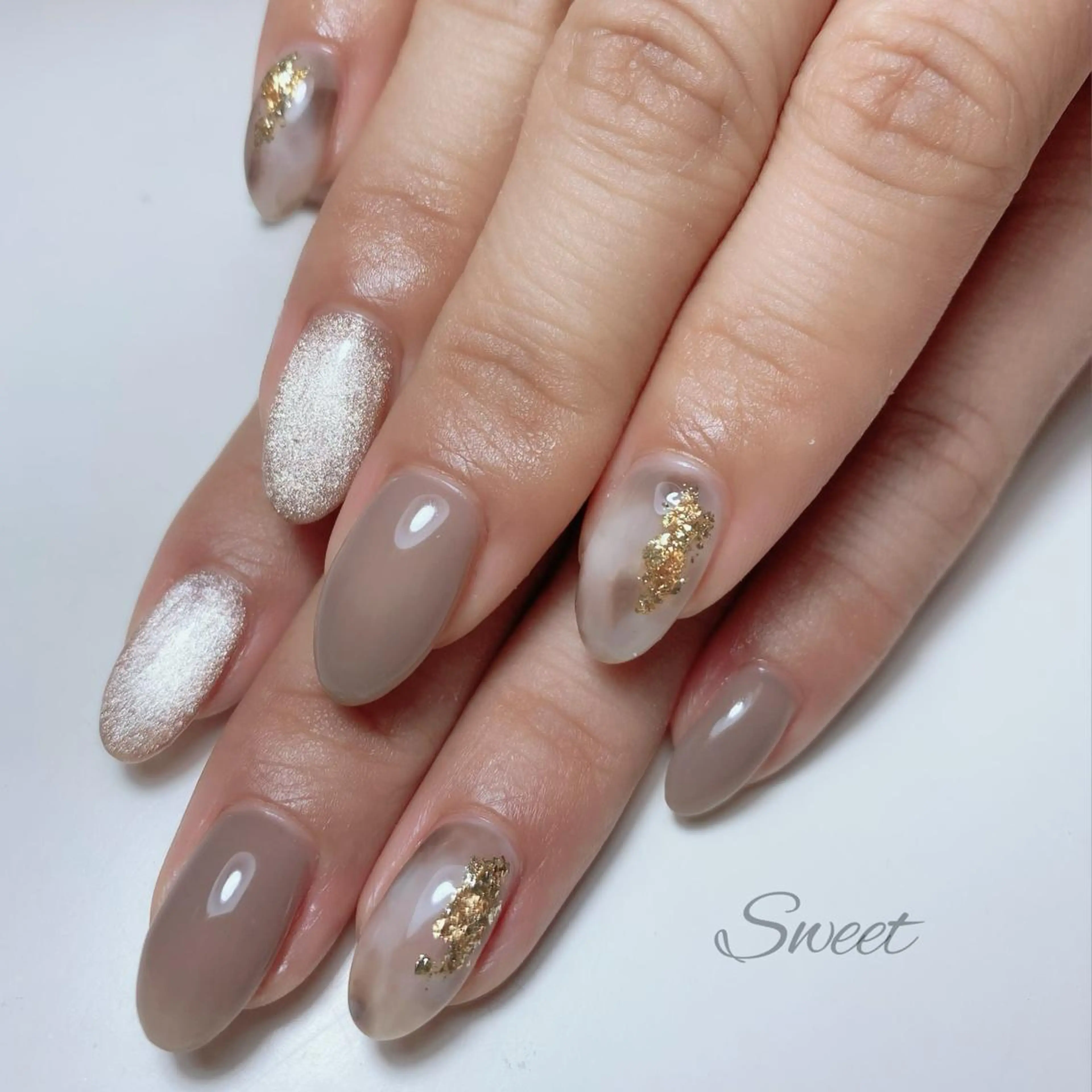 ネイル sweet 仲野陽子のネイルデザイン