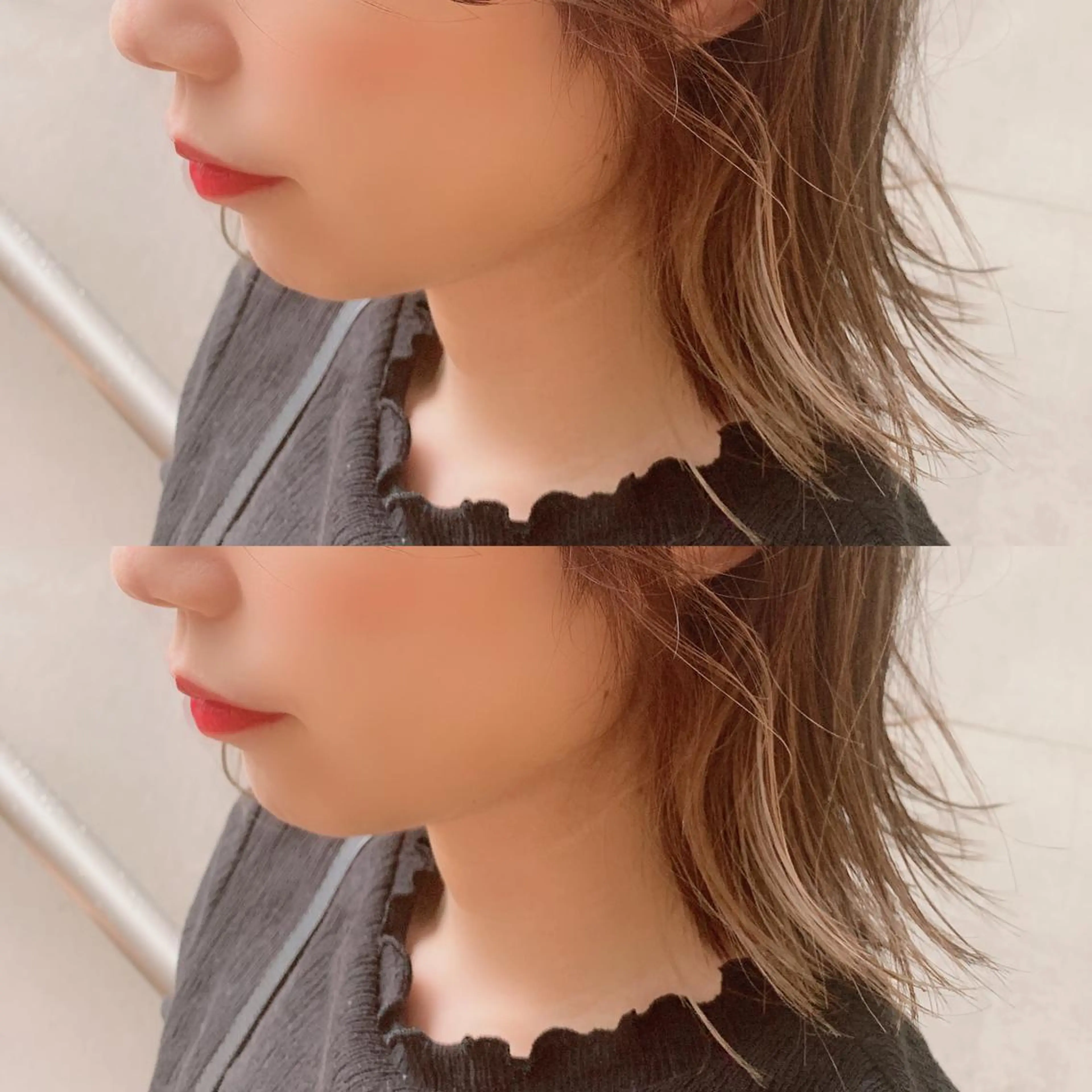 ミディアム カラー box  mico. mutsumiのヘアスタイル