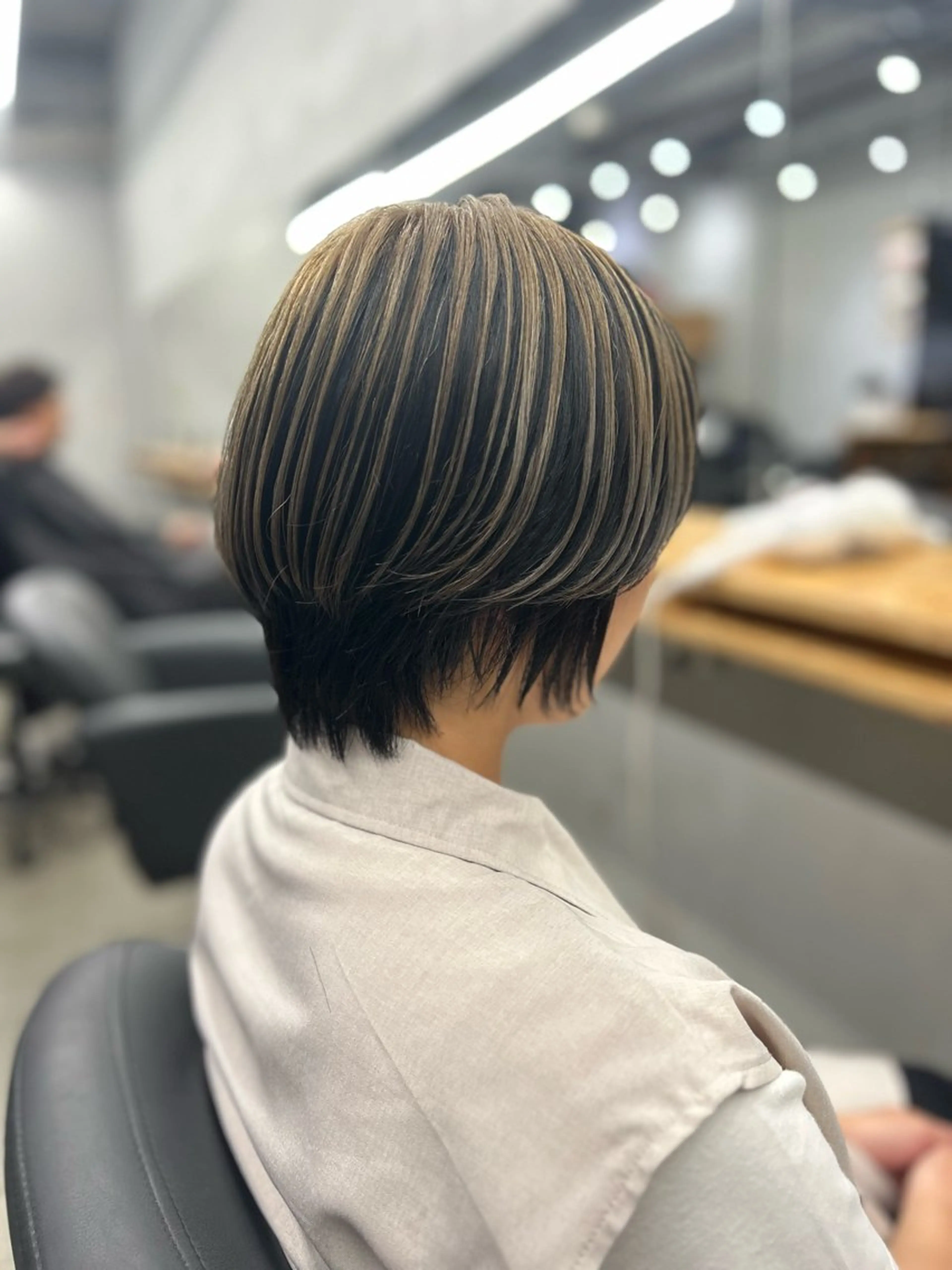 ショート カラー N/デザインカラー 🌿ナギのヘアスタイル