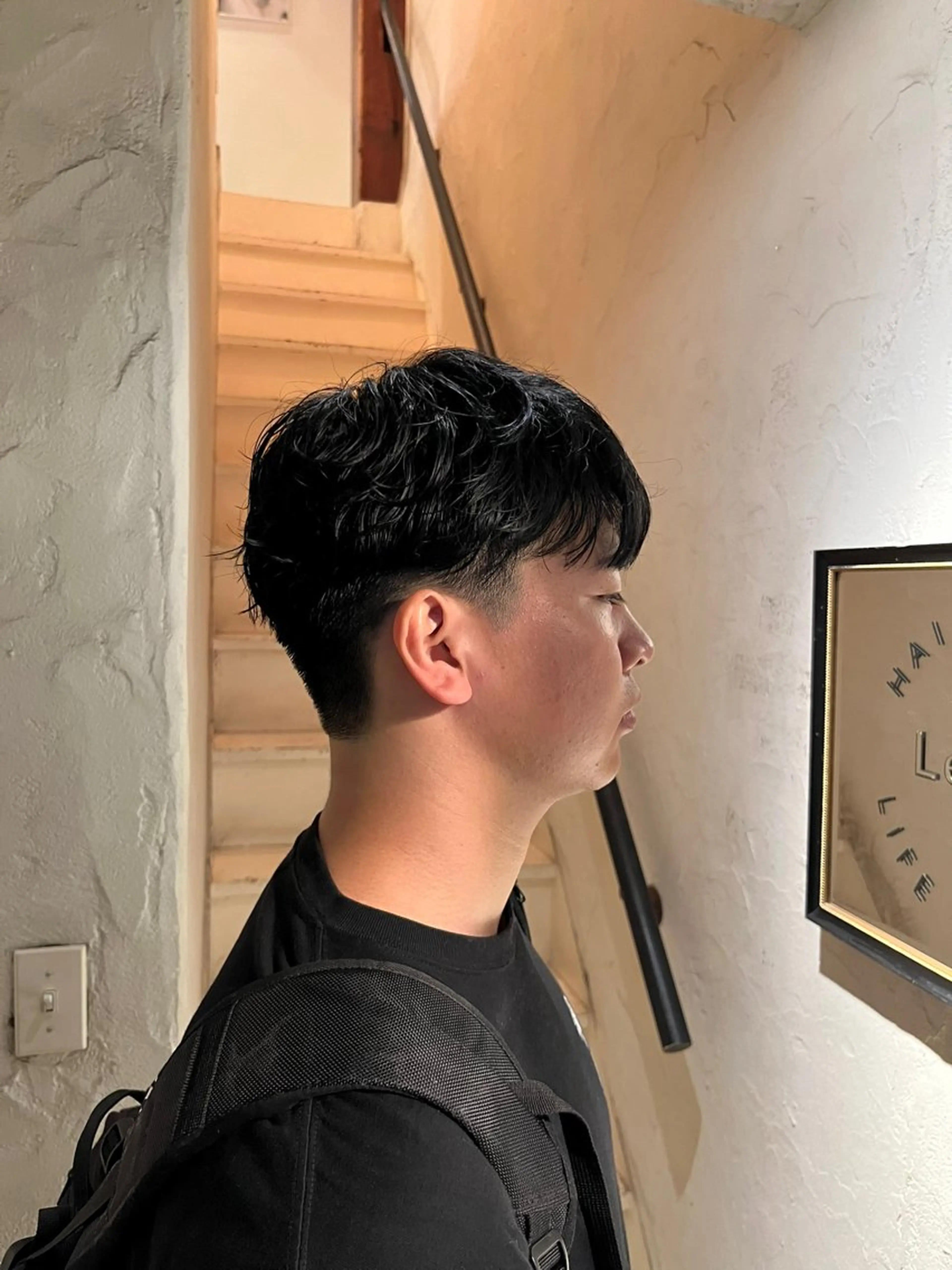 パーマ メンズ メンズパーマ Lewes所属・Lewes リョウのヘアスタイル
