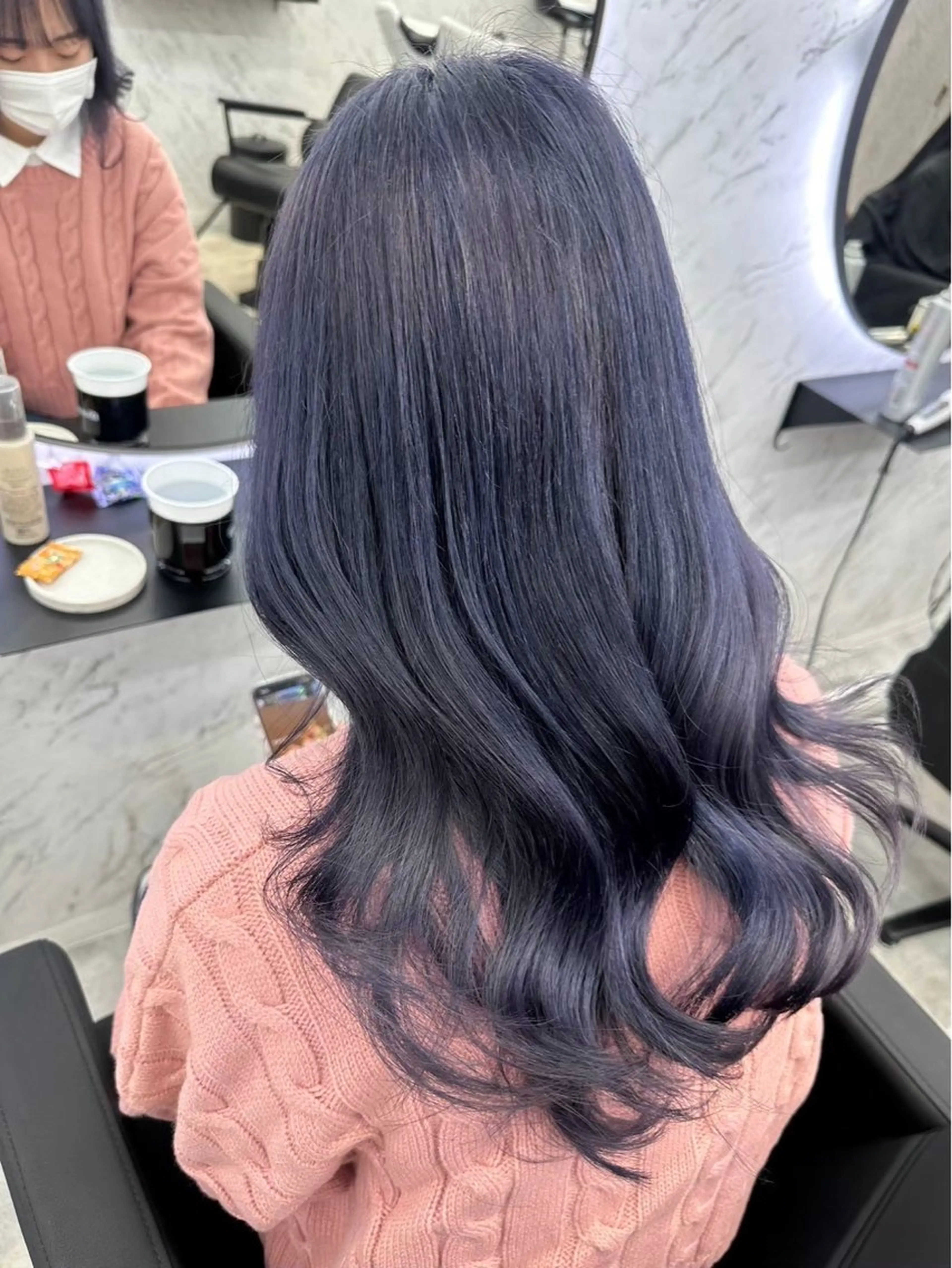 ロング カラー hair salon dot. mooda 韓国風サロン 町田店所属・韓国風ヘア🎀🩶 /♡𝓝𝓸𝓪♡のヘアスタイル