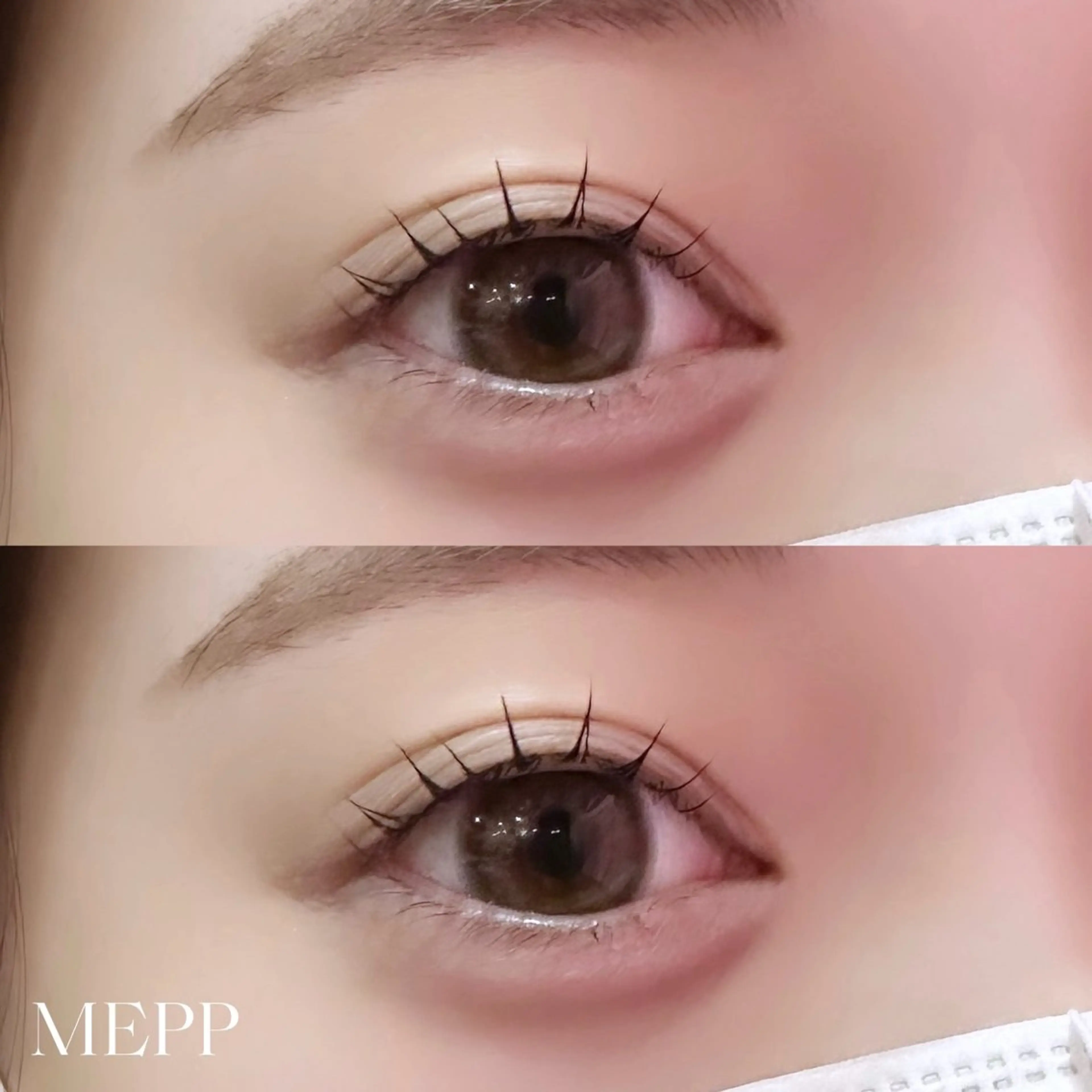 マツエク・マツパ Lカール マツパ 【MEPP】たにわき ゆうなのマツエク・マツパデザイン