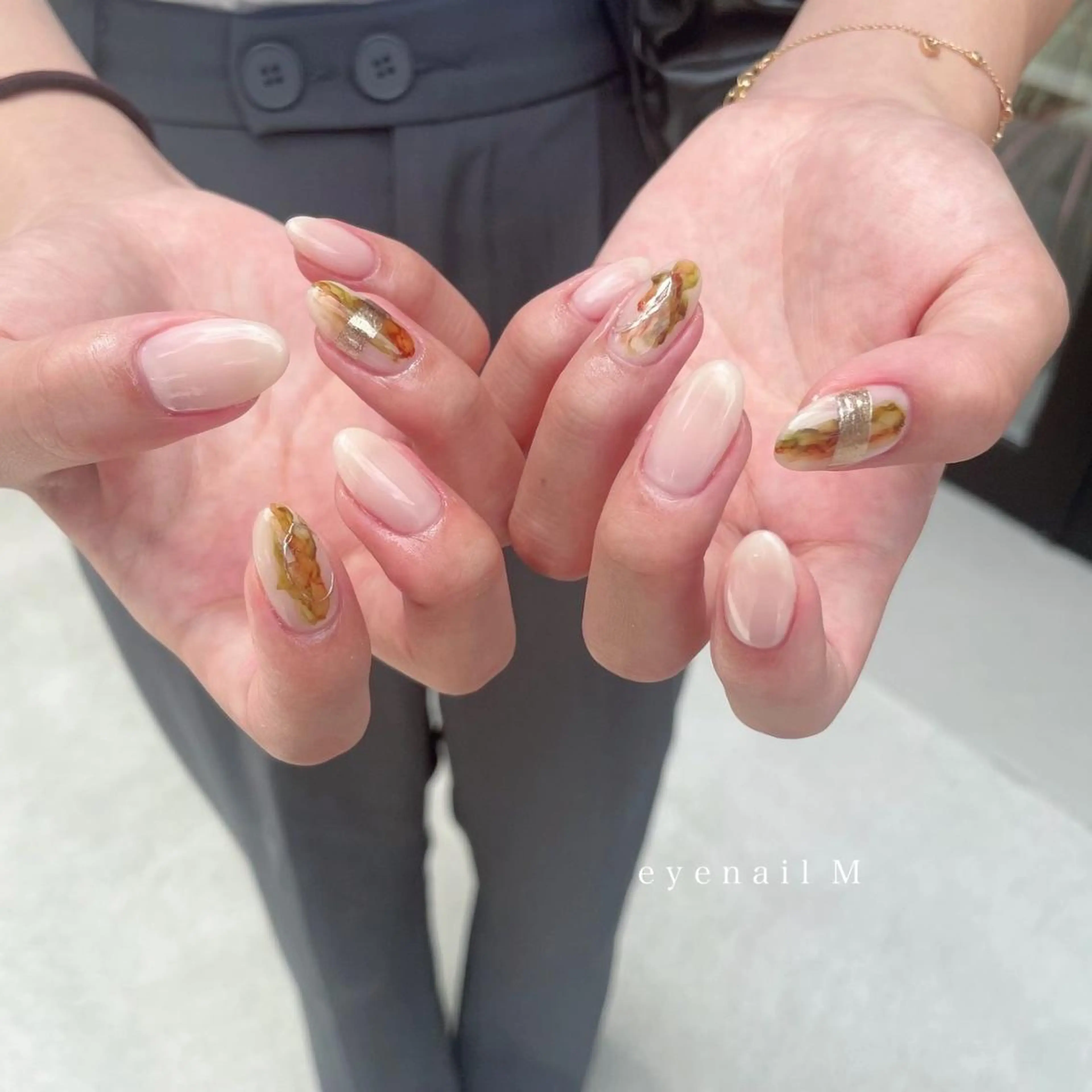 ネイル TOKUMI🕊 ネイルモデル様募集のネイルデザイン