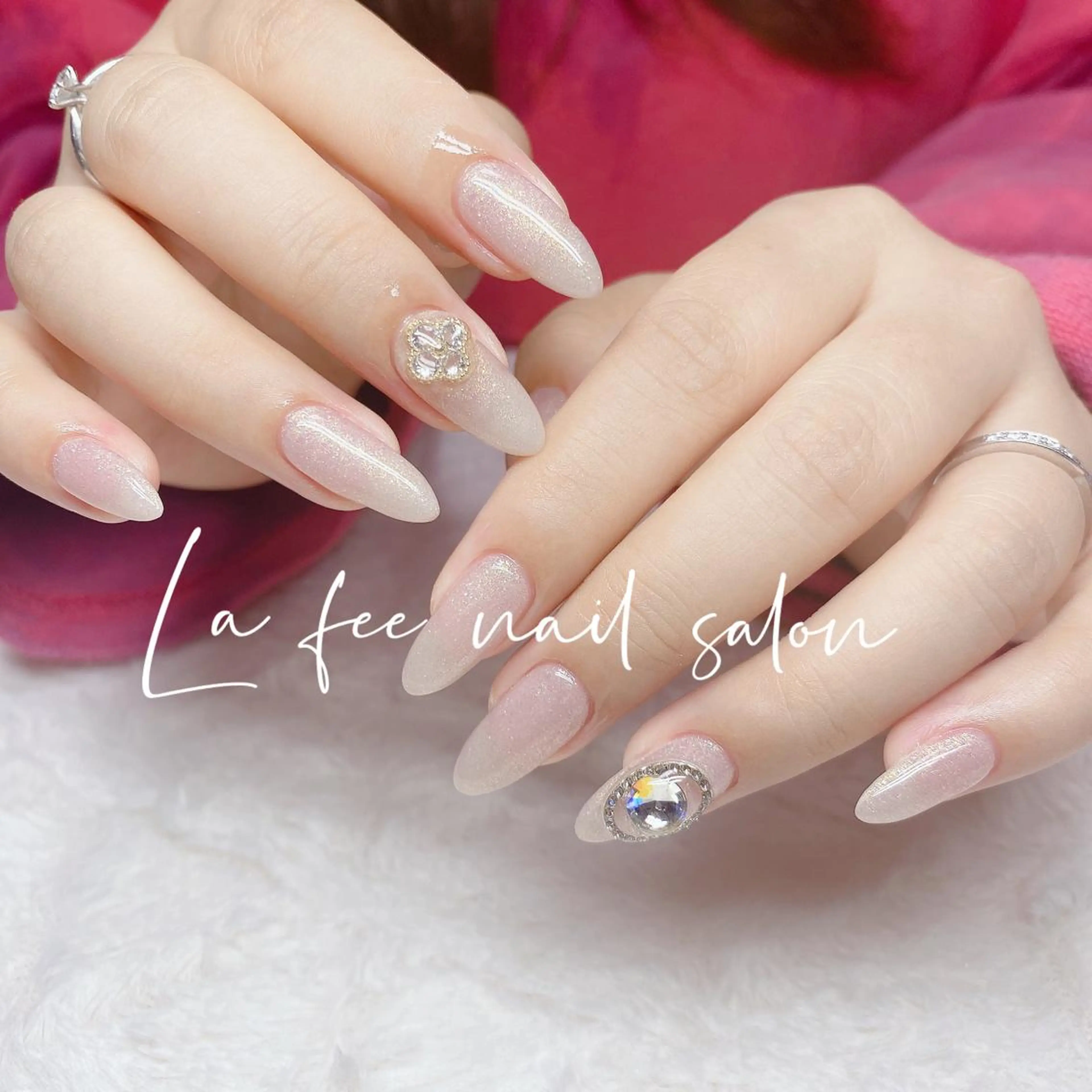 カラー ネイル ハンドネイル ハンドケア La feeのネイルデザイン