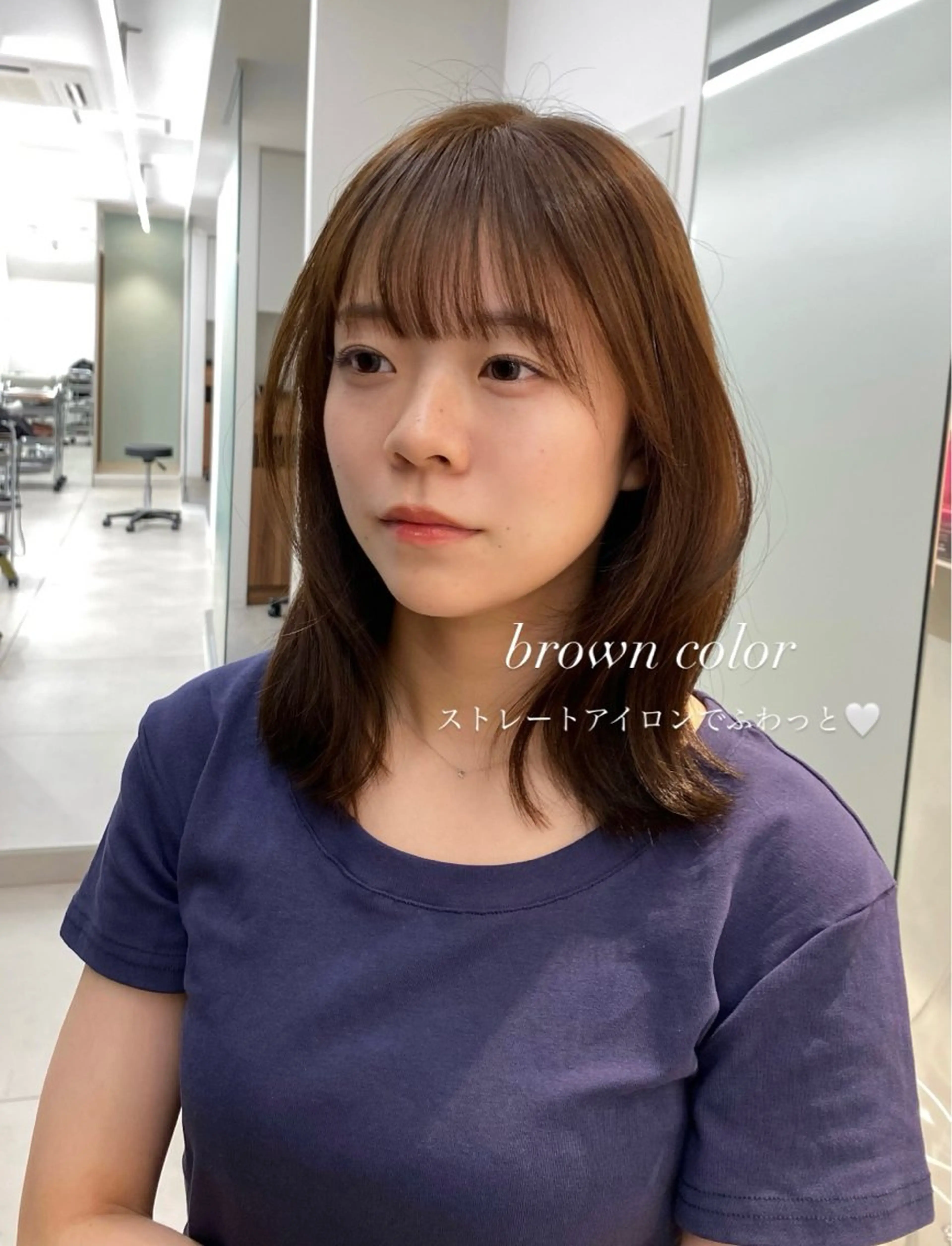 ミディアム 透明感color♡ Ibukiのヘアスタイル