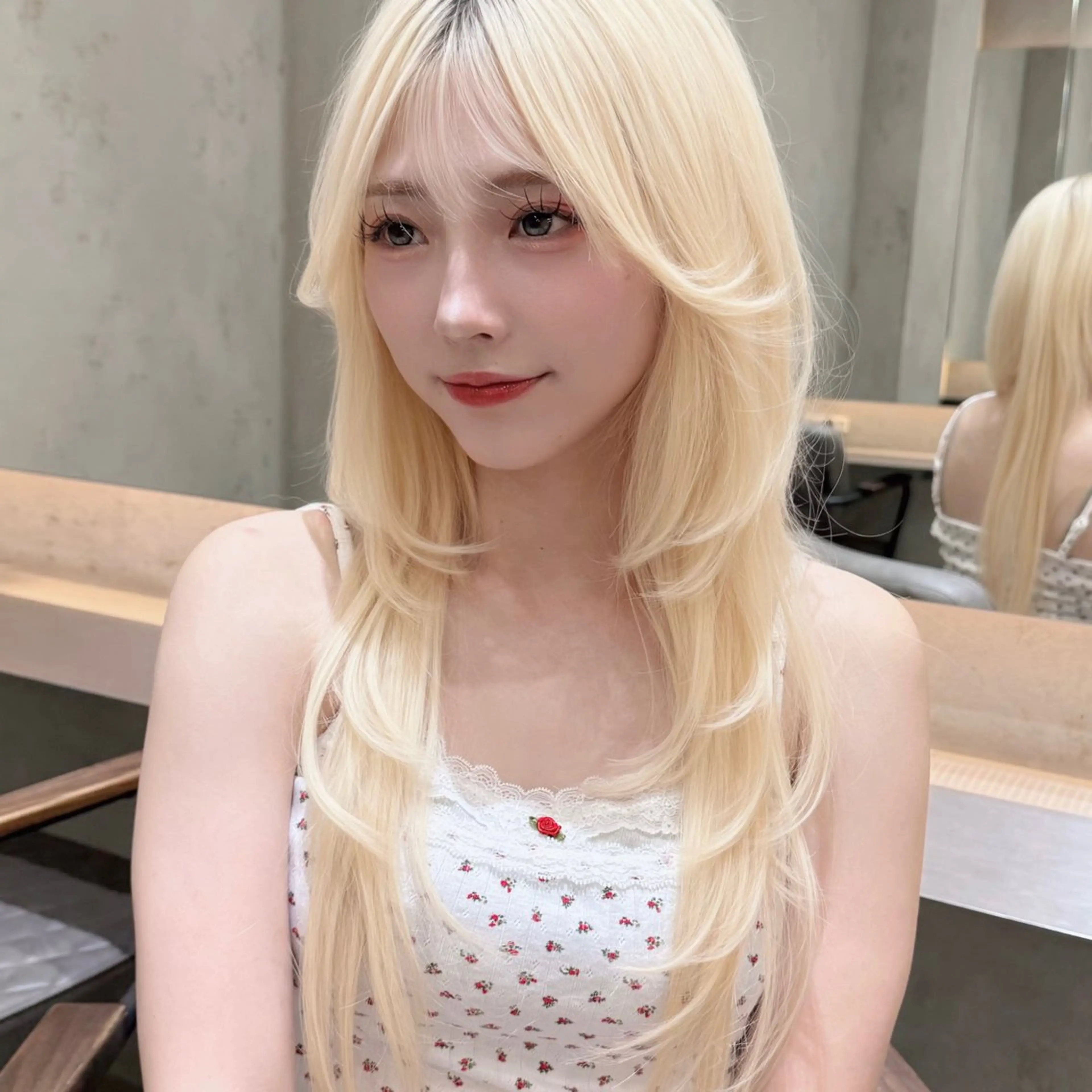 ショート カット トリートメント ボブ韓国風レイヤー 髪質改善/畠中ケントのヘアスタイル