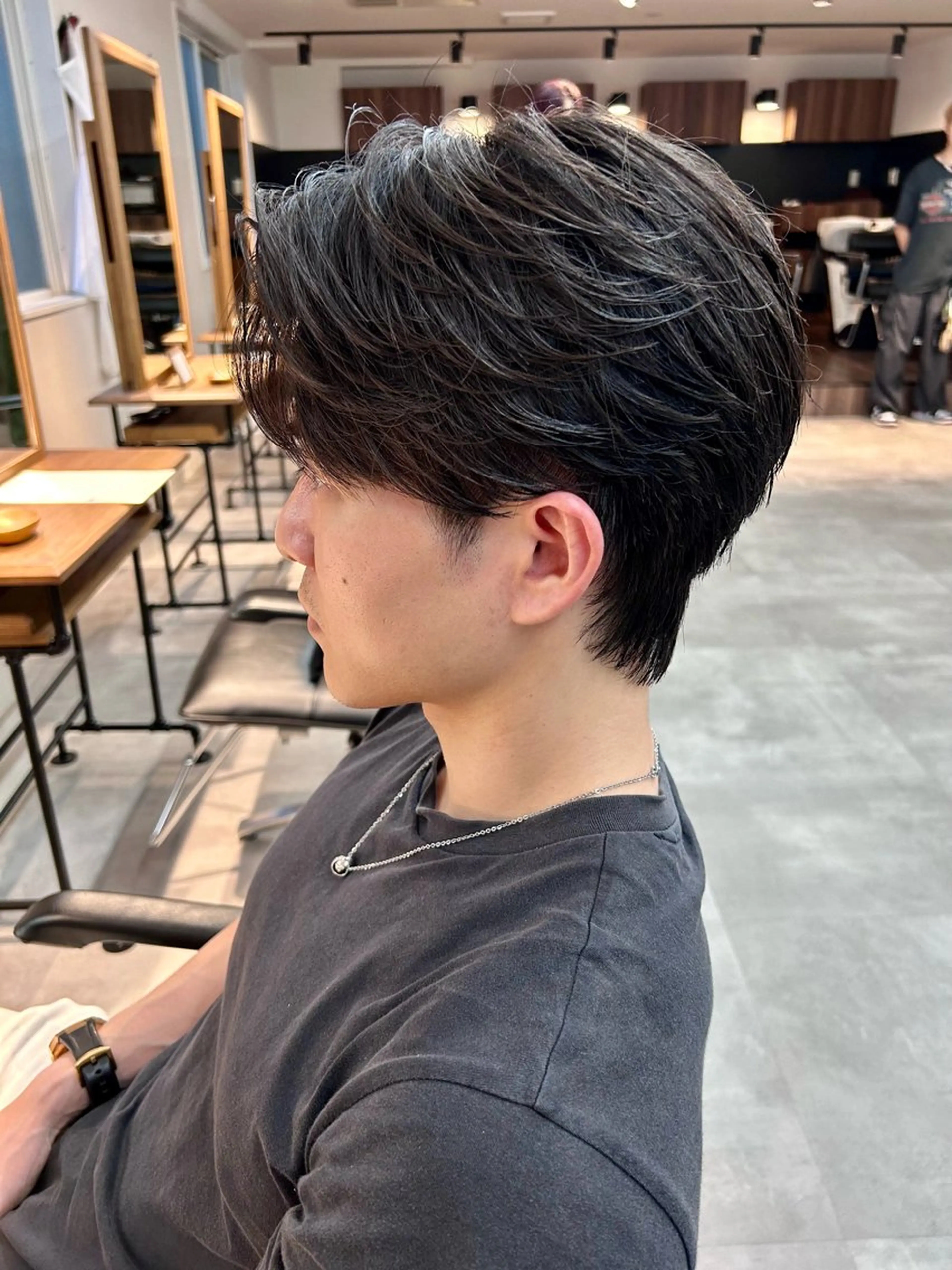 パーマ メンズ メンズパーマ ニュアンスパーマ カット パーマ トリートメント 千葉 シャドウパーマ ニュアンスパーマ 関のヘアスタイル