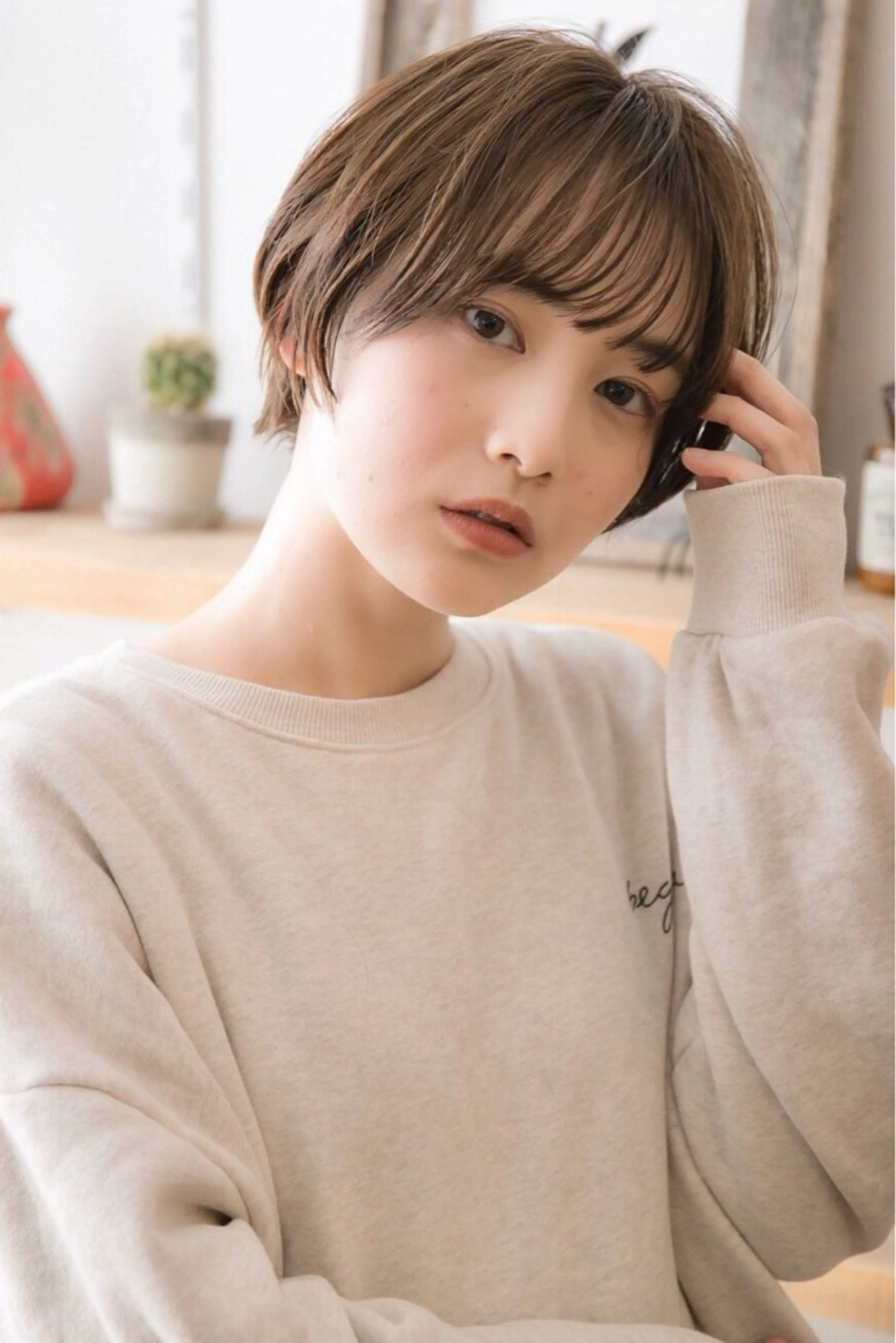 ‼️平日限定‼️《レディース限定》【ショートカットモデル＋1stepトリートメント】の写真