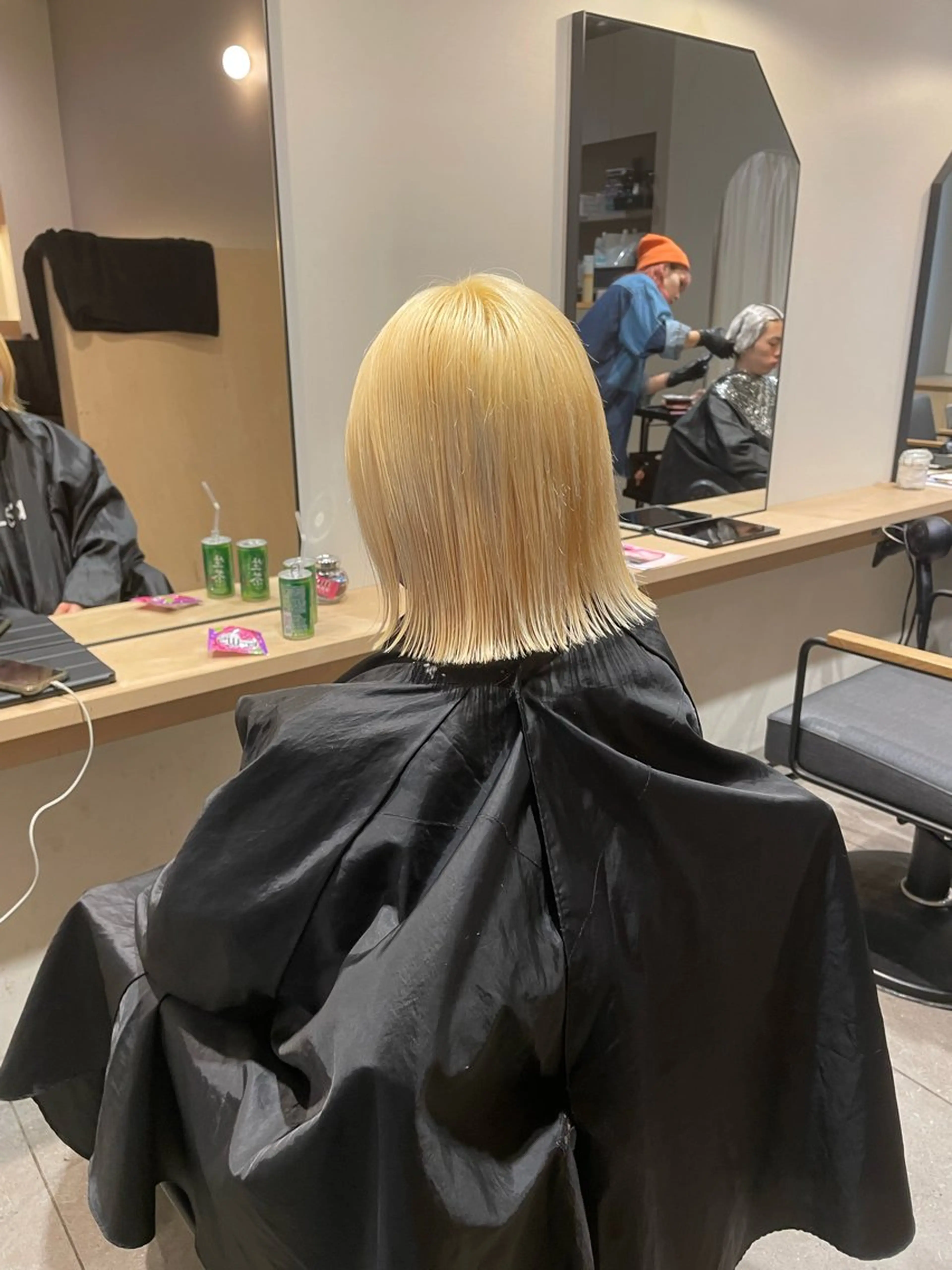 ショート カラー Le'a所属・渋谷/フェード/ 國分 翔のヘアスタイル
