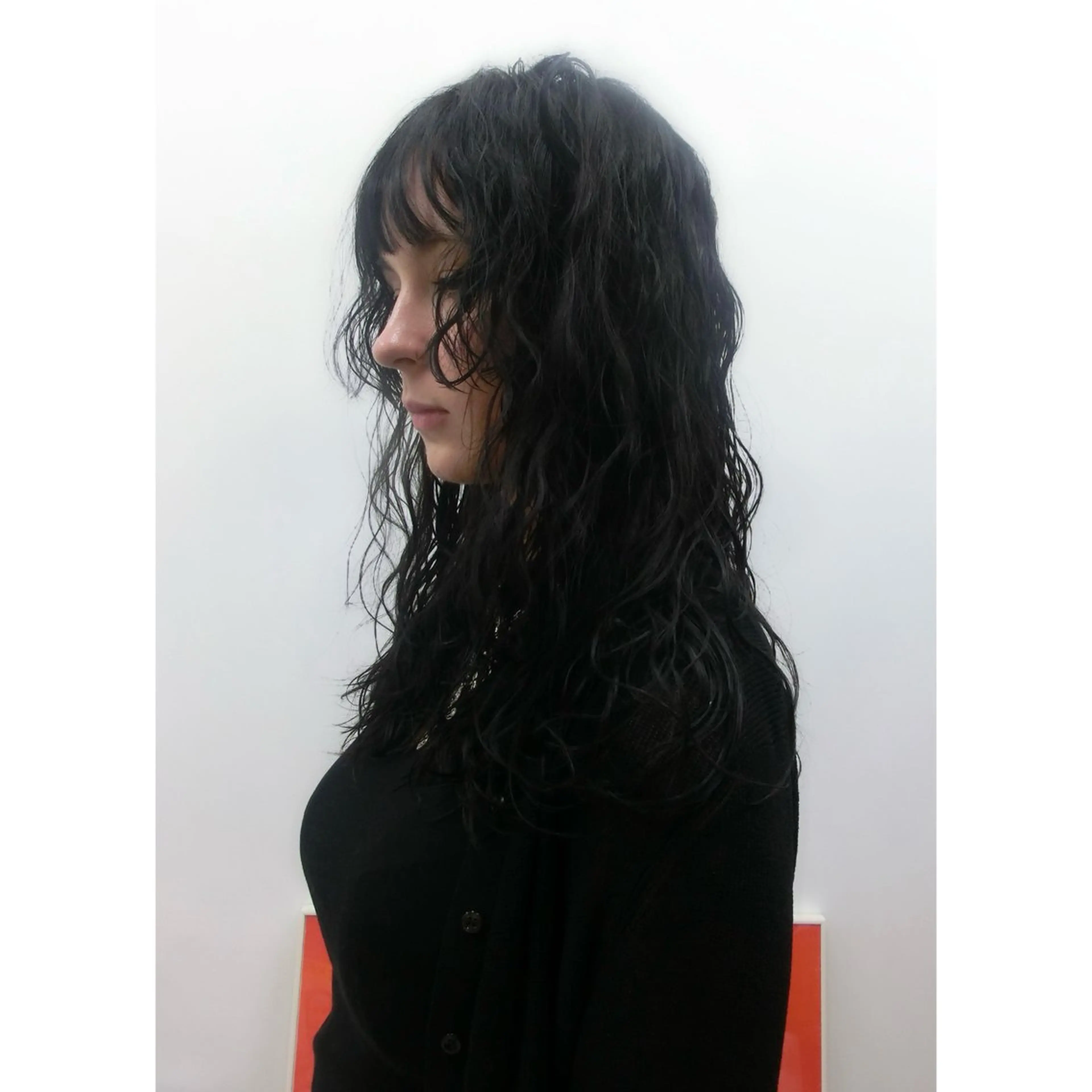 セミロング パーマ Kanna 神奈のヘアスタイル