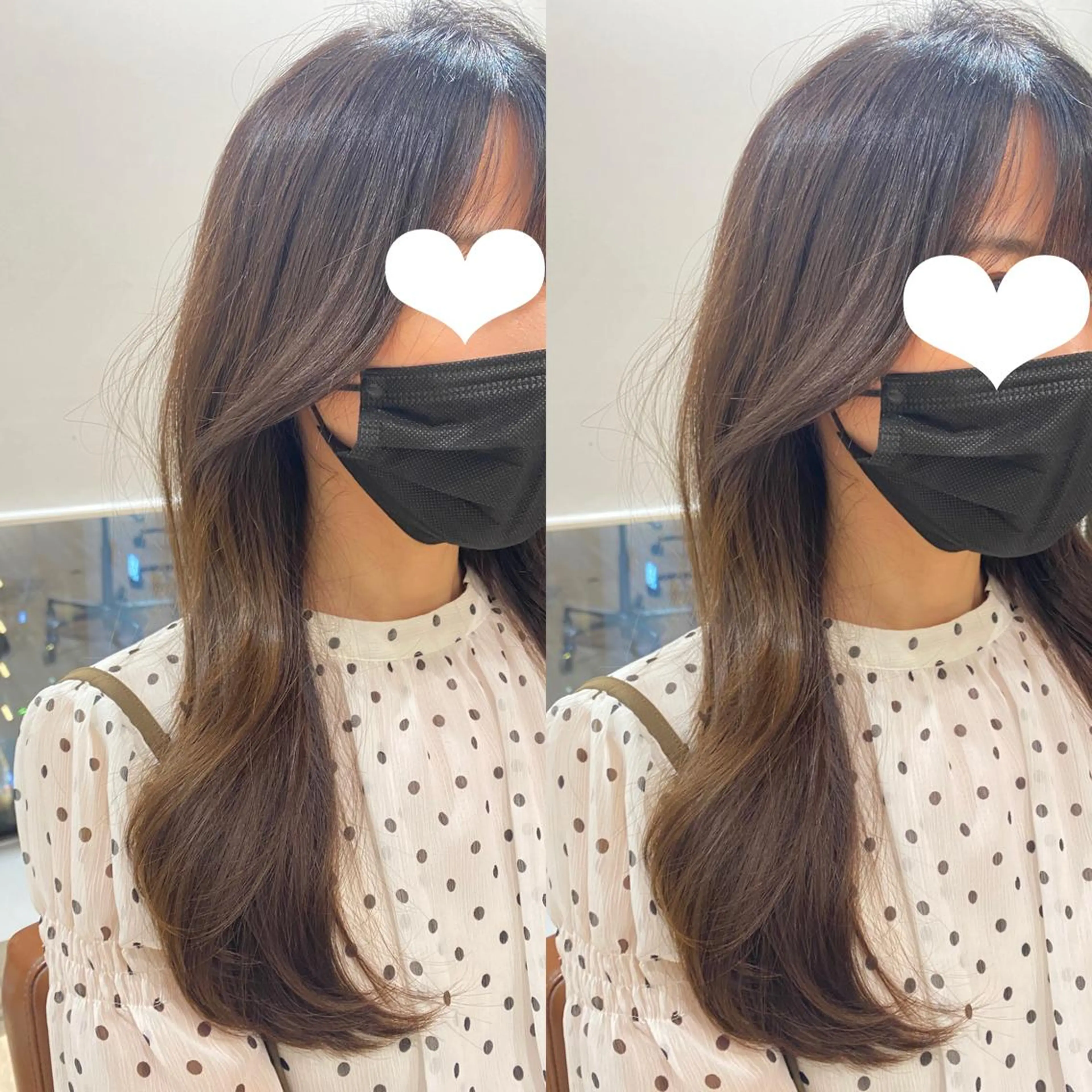 ロング 🍼顔周りカット/ レイヤー/小川華奈のヘアスタイル