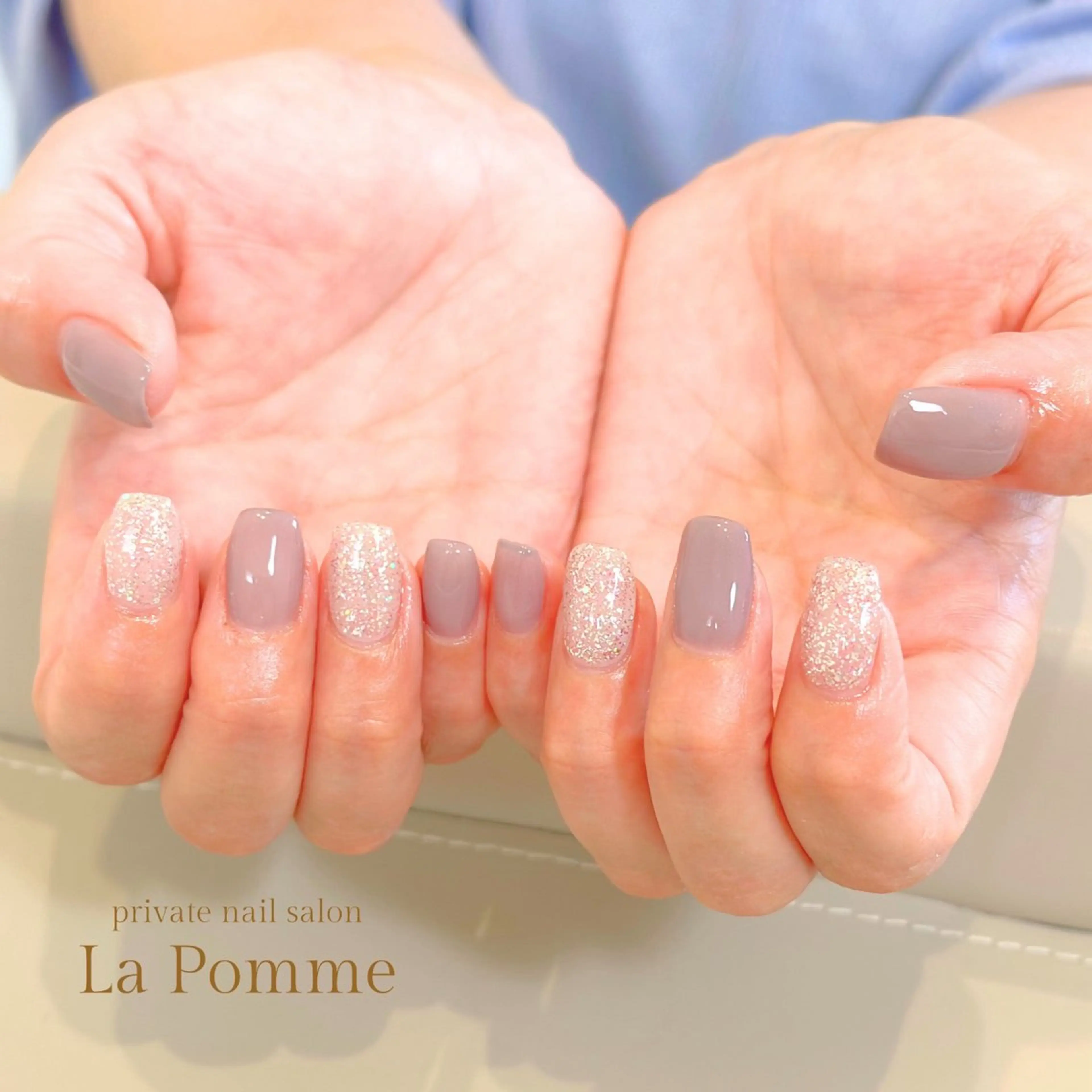 ネイル ハンドネイル nail salon La Pommeのネイルデザイン