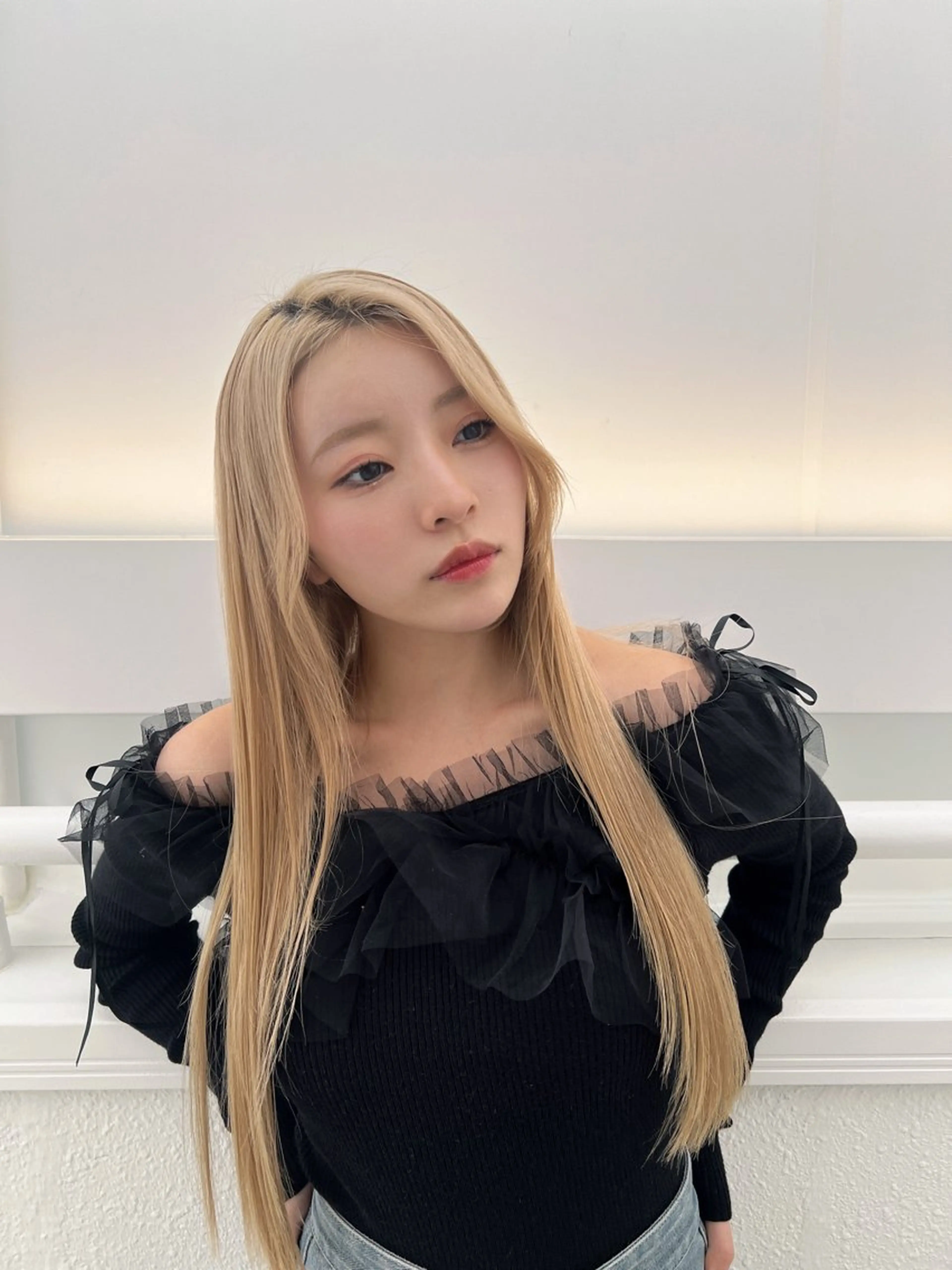セミロング カラー ベージュカラー ブリーチ ケアブリーチ 透明感カラー ダブルカラー カット ヘアカラー 原宿/美髪カラー 🫧TAISEIのヘアスタイル