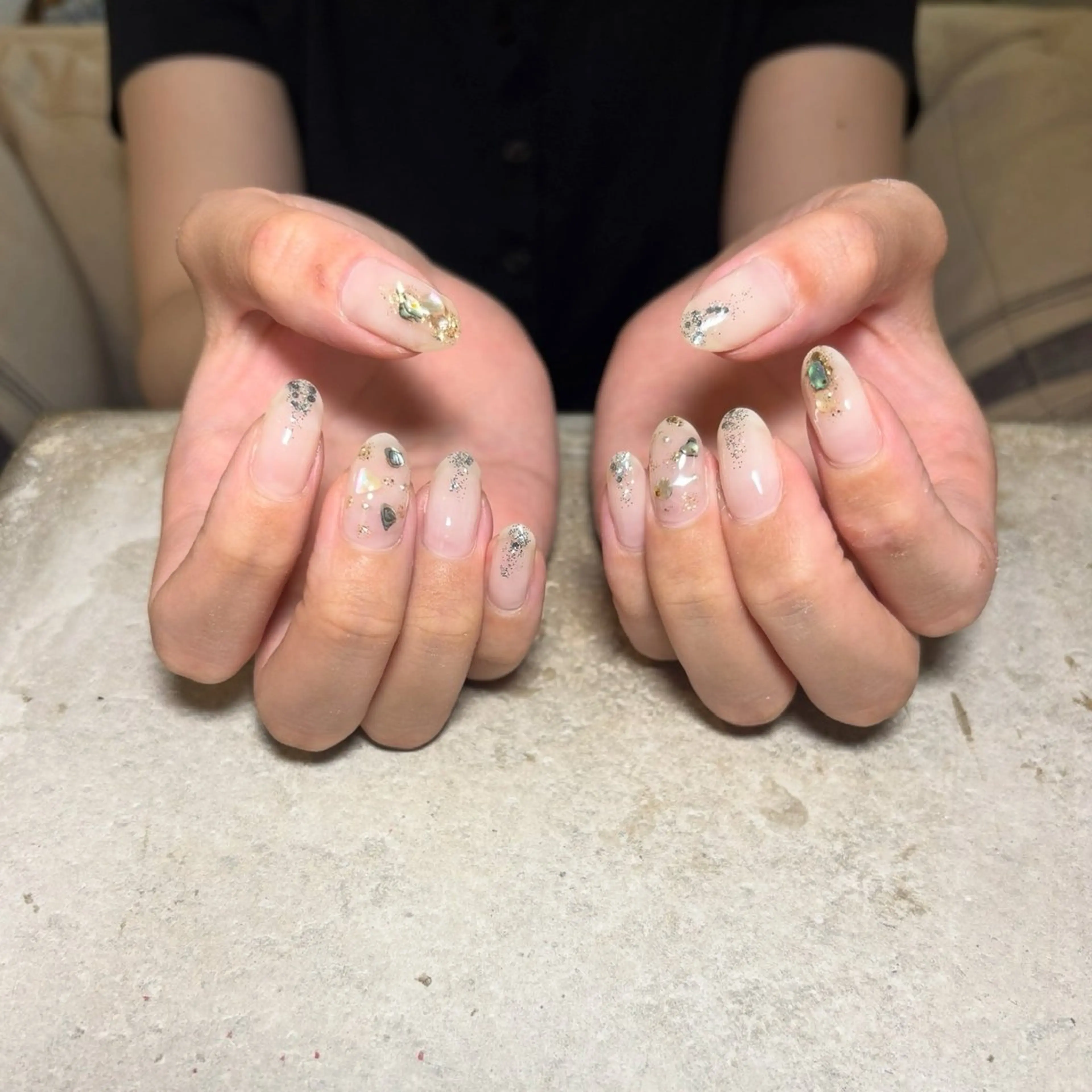 定額ネイルの写真
